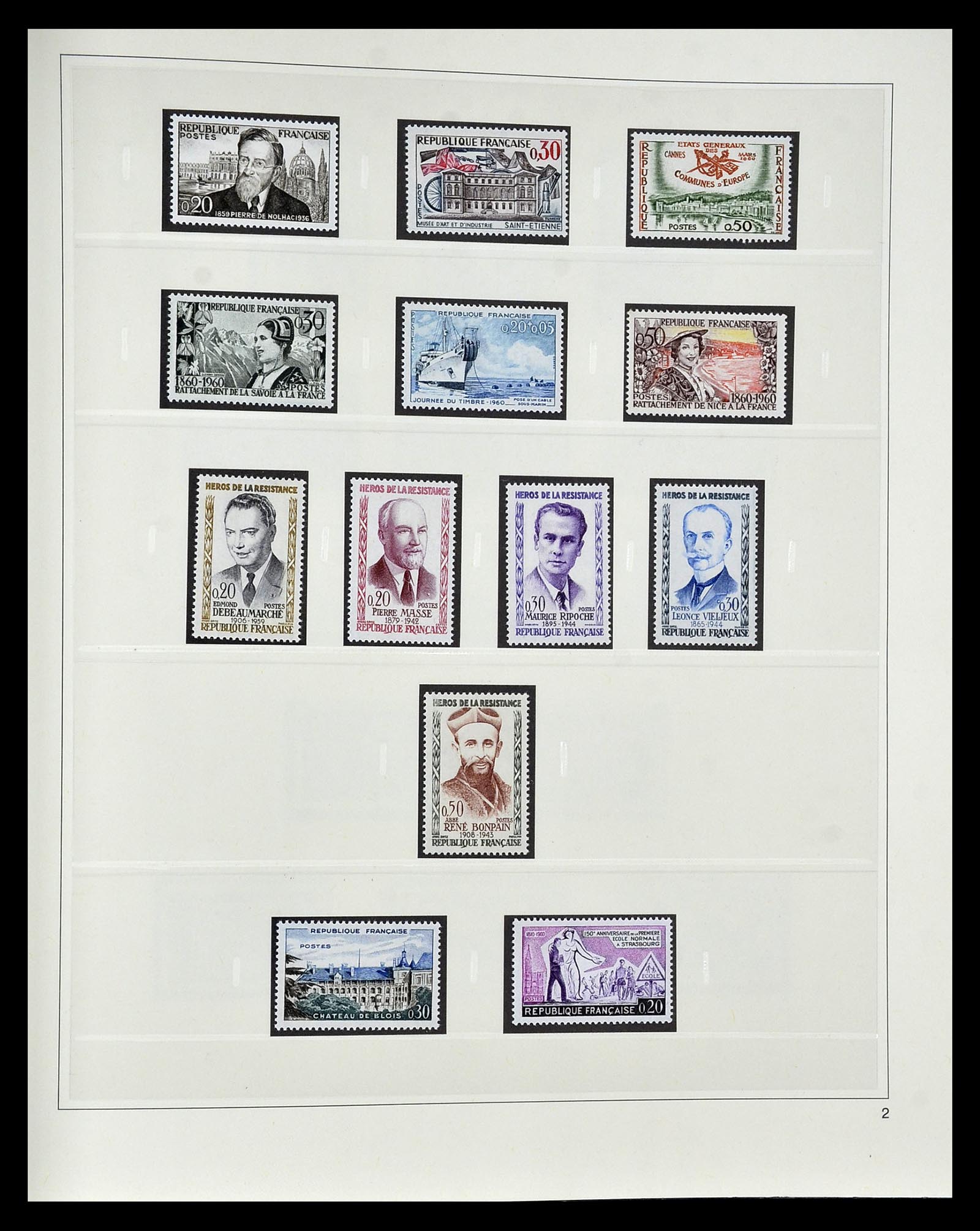 35025 087 - Postzegelverzameling 35025 Frankrijk 1849-2007.