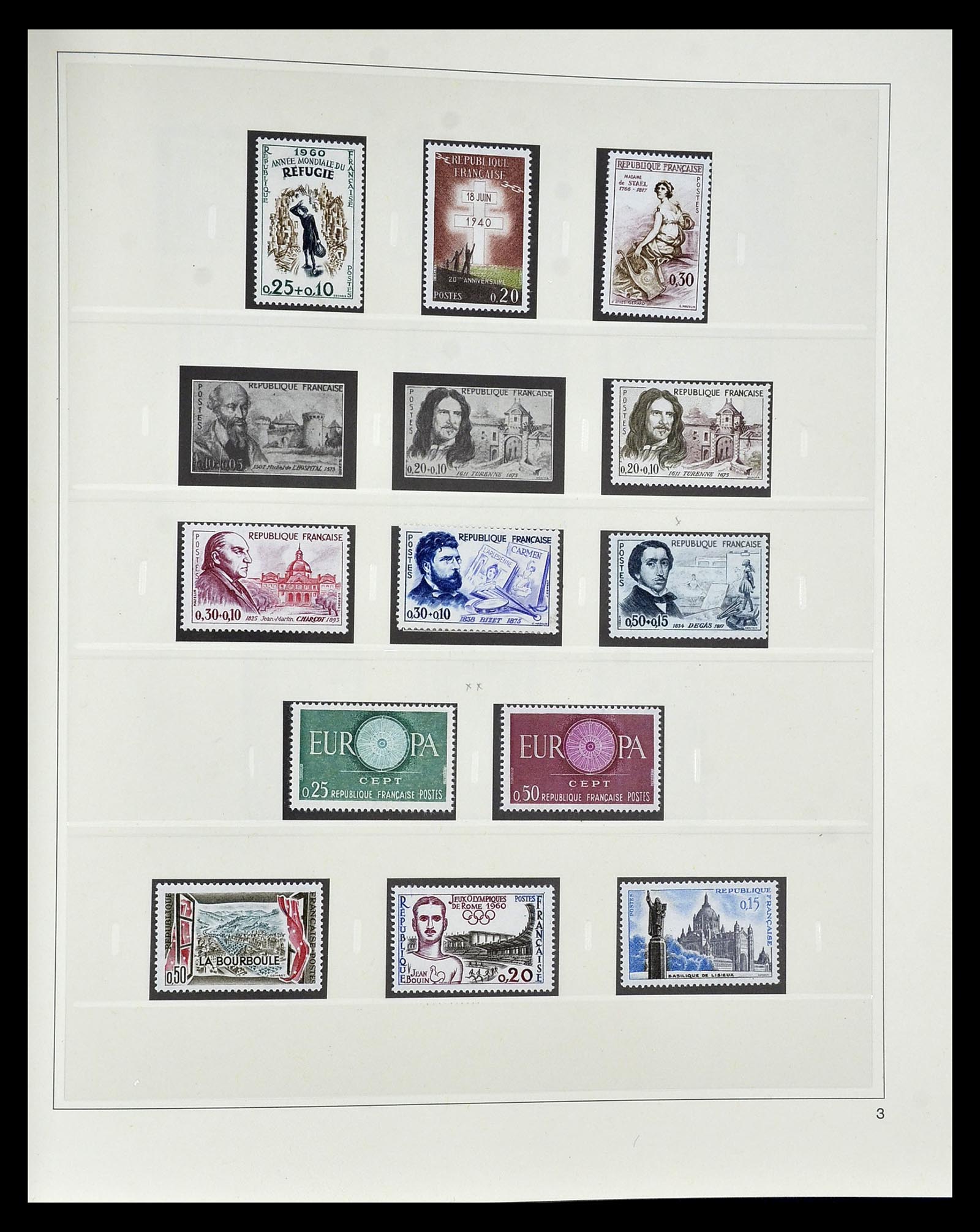 35025 088 - Postzegelverzameling 35025 Frankrijk 1849-2007.