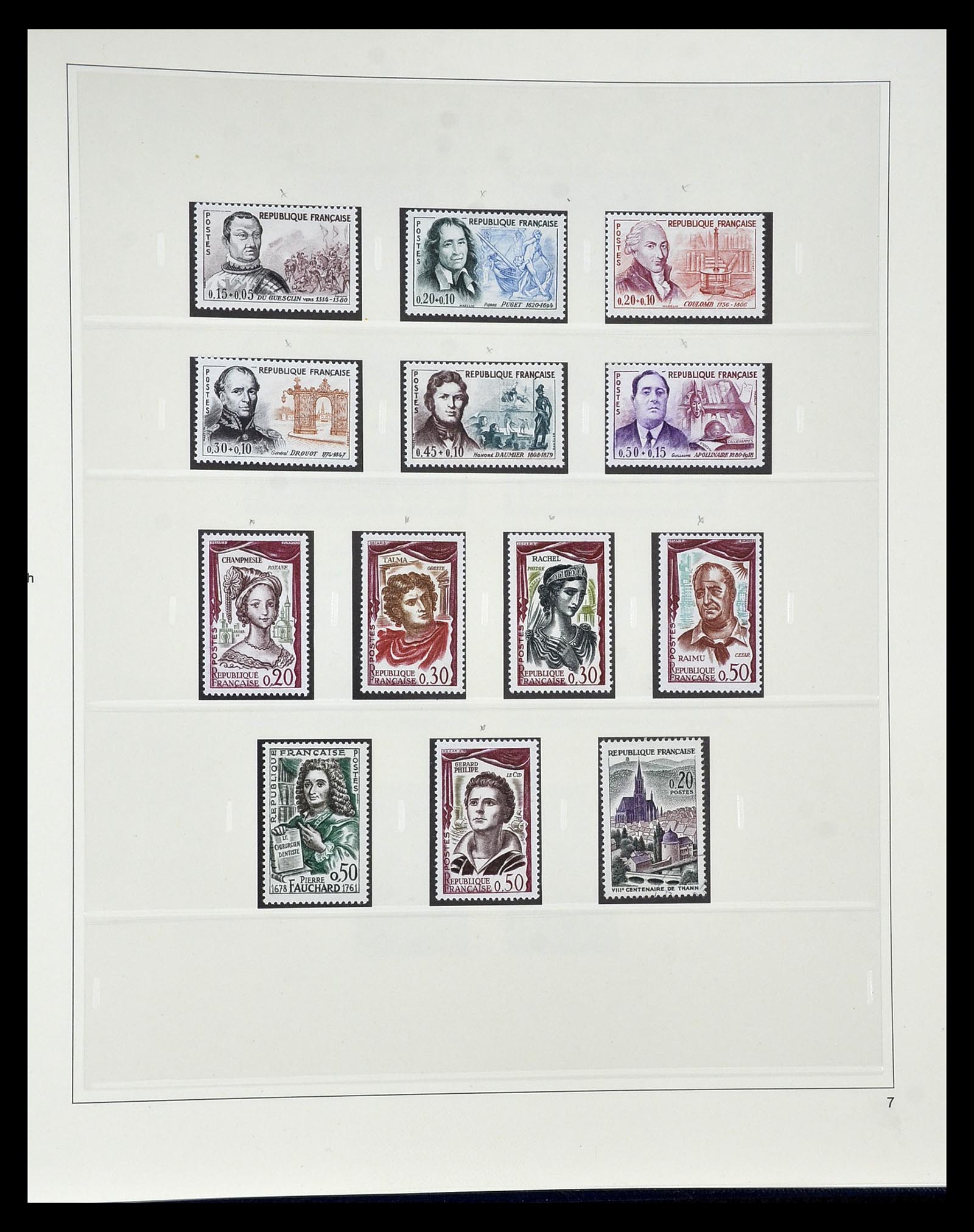 35025 092 - Postzegelverzameling 35025 Frankrijk 1849-2007.
