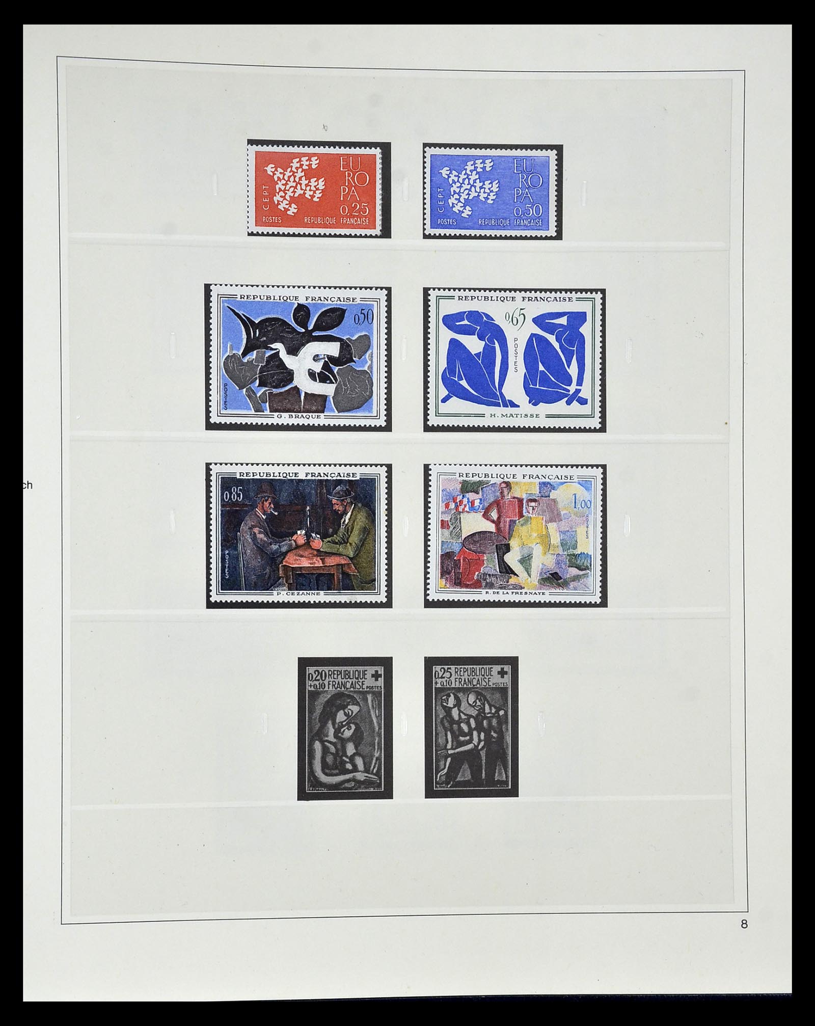 35025 093 - Postzegelverzameling 35025 Frankrijk 1849-2007.