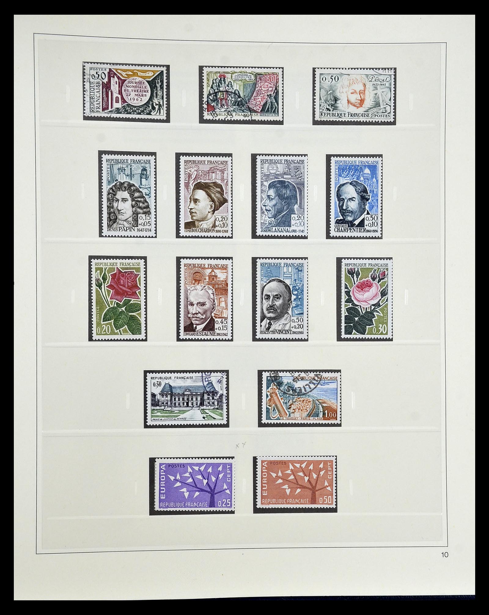 35025 095 - Postzegelverzameling 35025 Frankrijk 1849-2007.