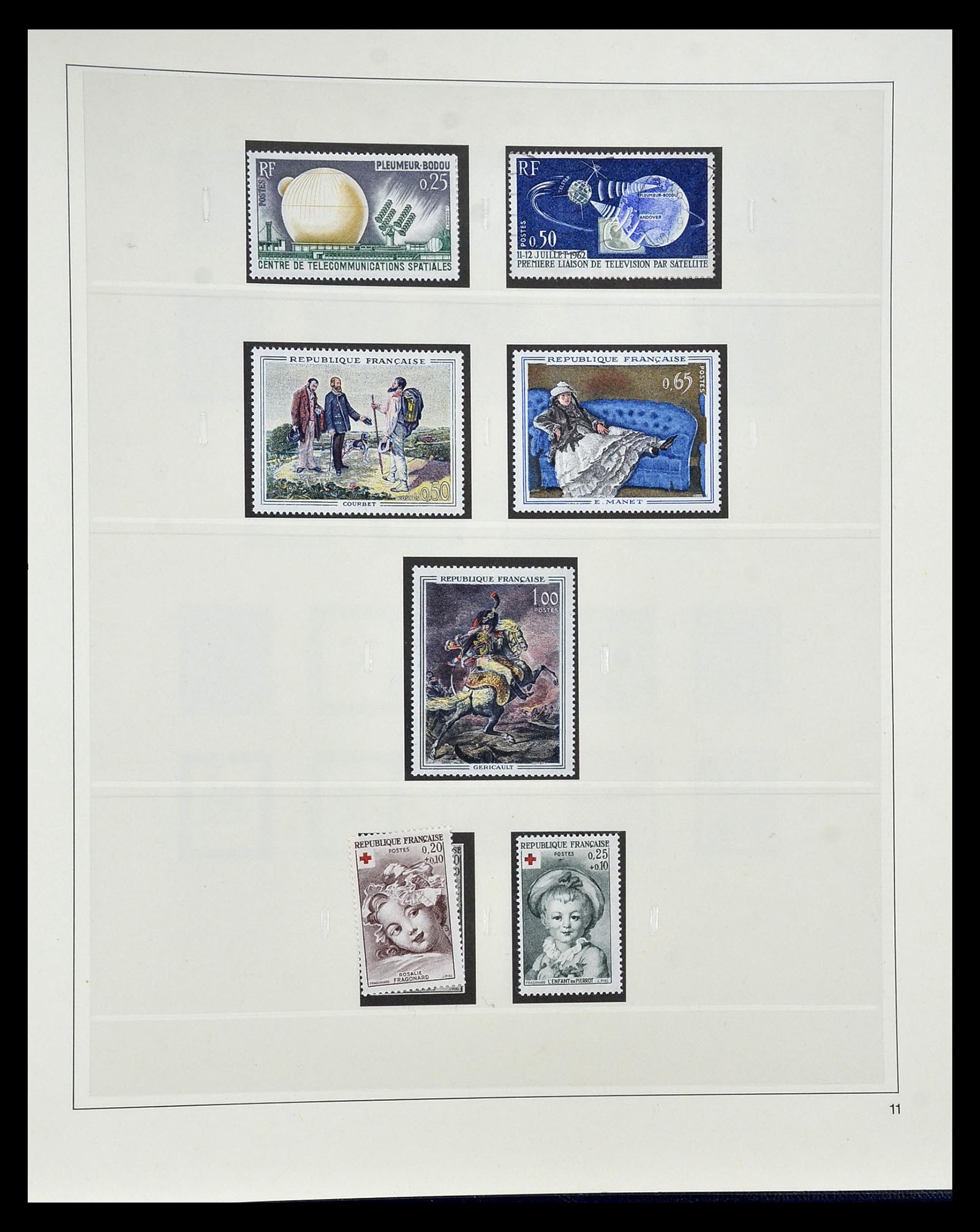 35025 096 - Postzegelverzameling 35025 Frankrijk 1849-2007.