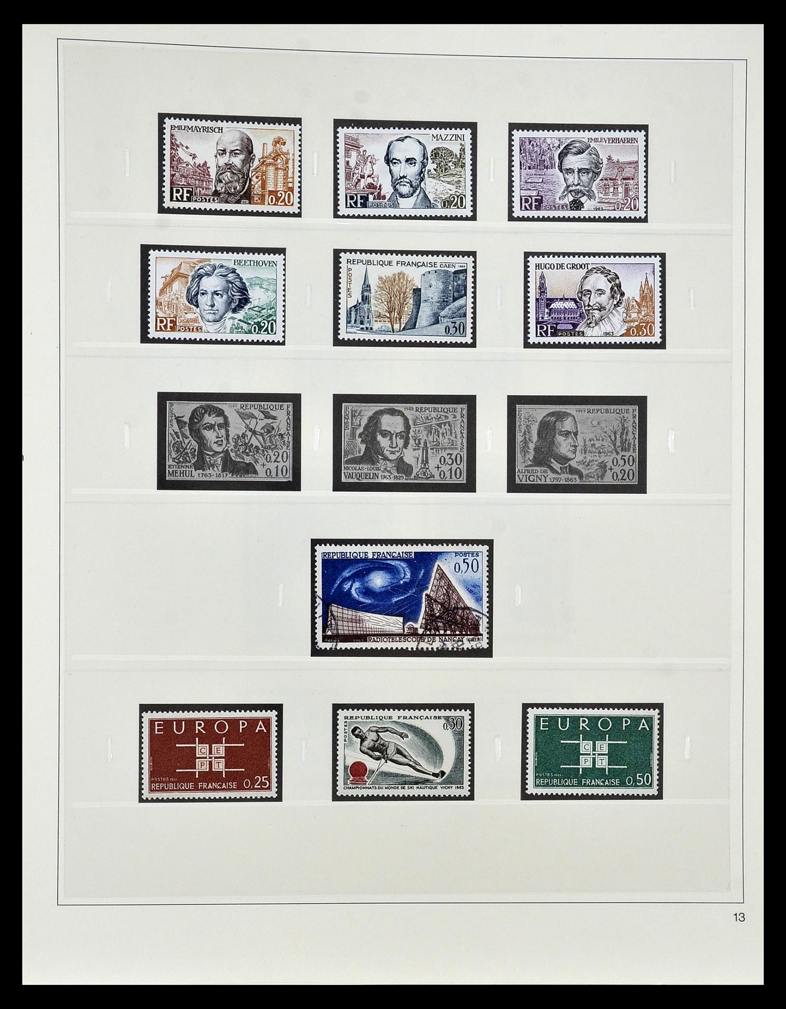 35025 099 - Postzegelverzameling 35025 Frankrijk 1849-2007.