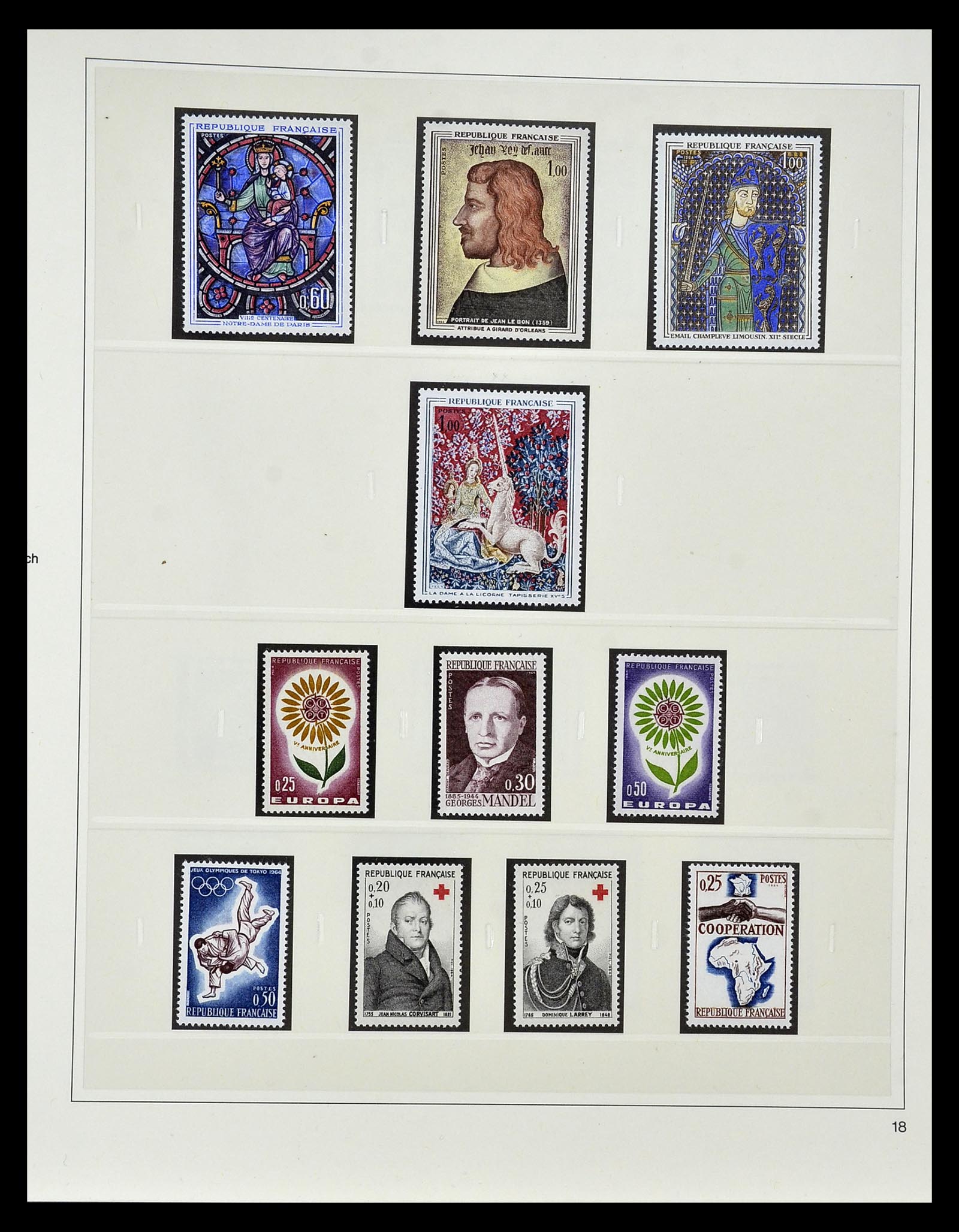 35025 104 - Postzegelverzameling 35025 Frankrijk 1849-2007.
