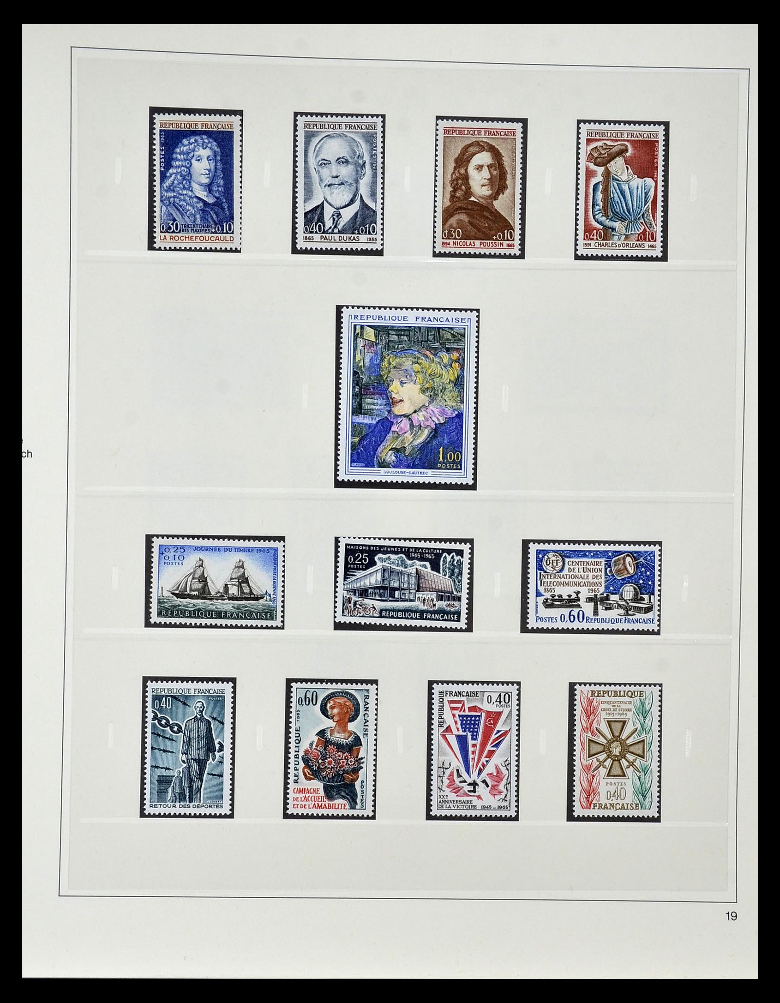 35025 105 - Postzegelverzameling 35025 Frankrijk 1849-2007.