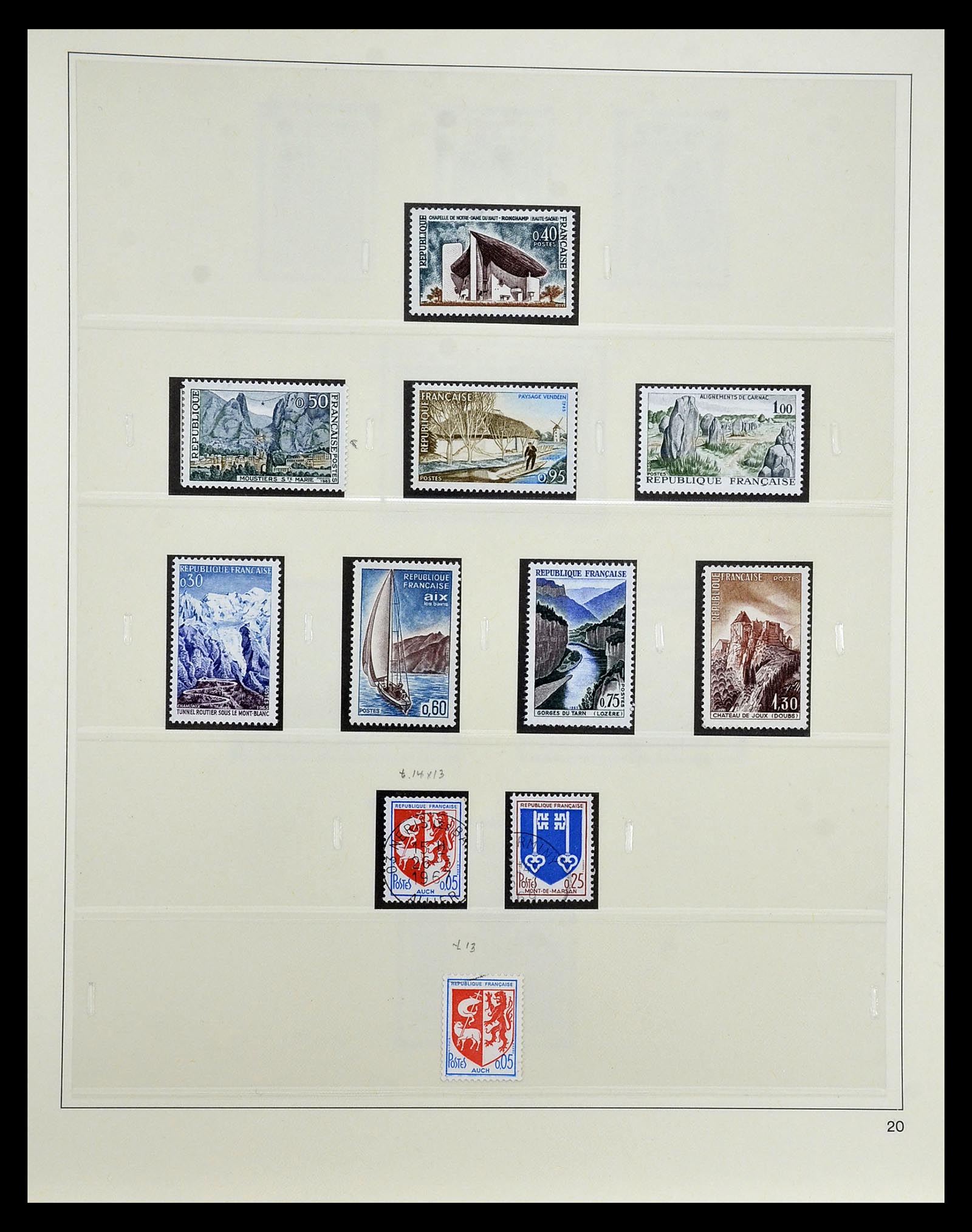 35025 106 - Postzegelverzameling 35025 Frankrijk 1849-2007.