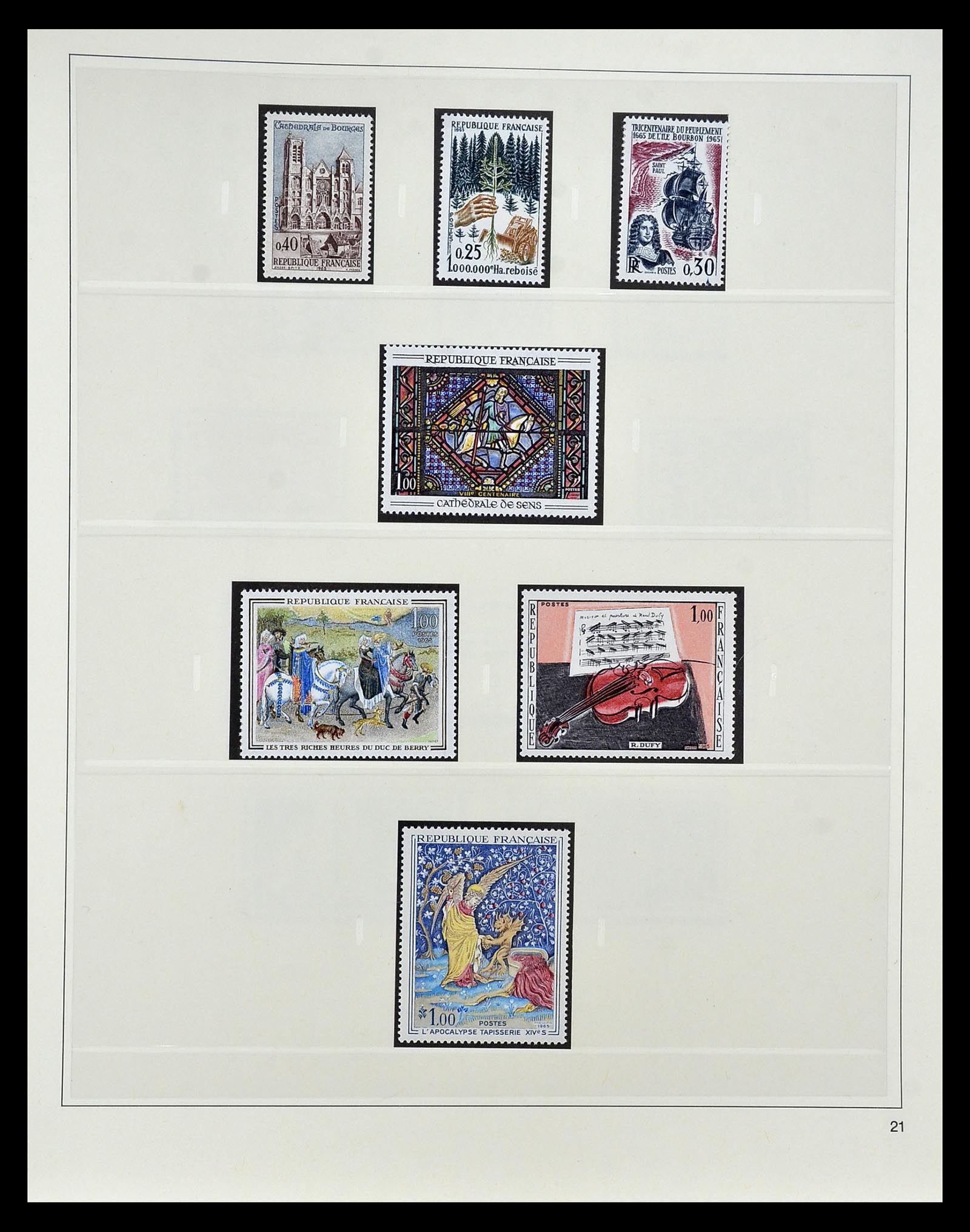 35025 107 - Postzegelverzameling 35025 Frankrijk 1849-2007.