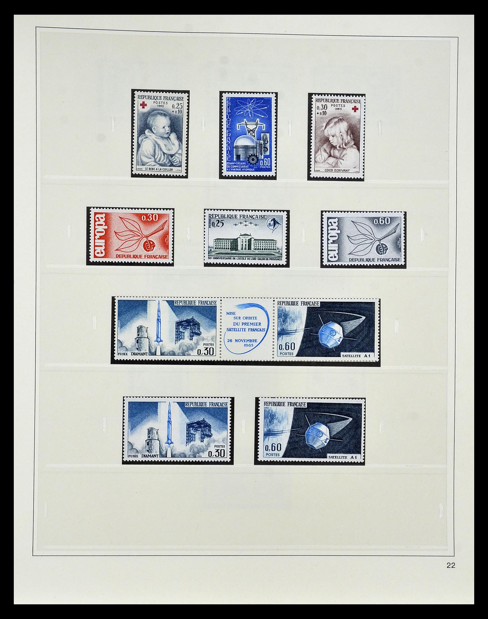 35025 108 - Postzegelverzameling 35025 Frankrijk 1849-2007.