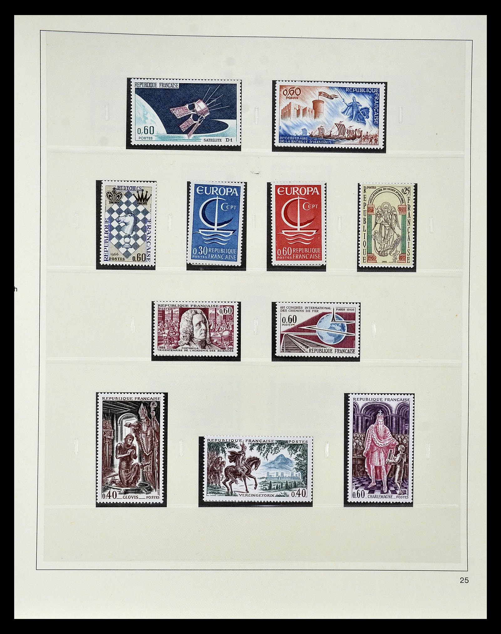 35025 111 - Postzegelverzameling 35025 Frankrijk 1849-2007.