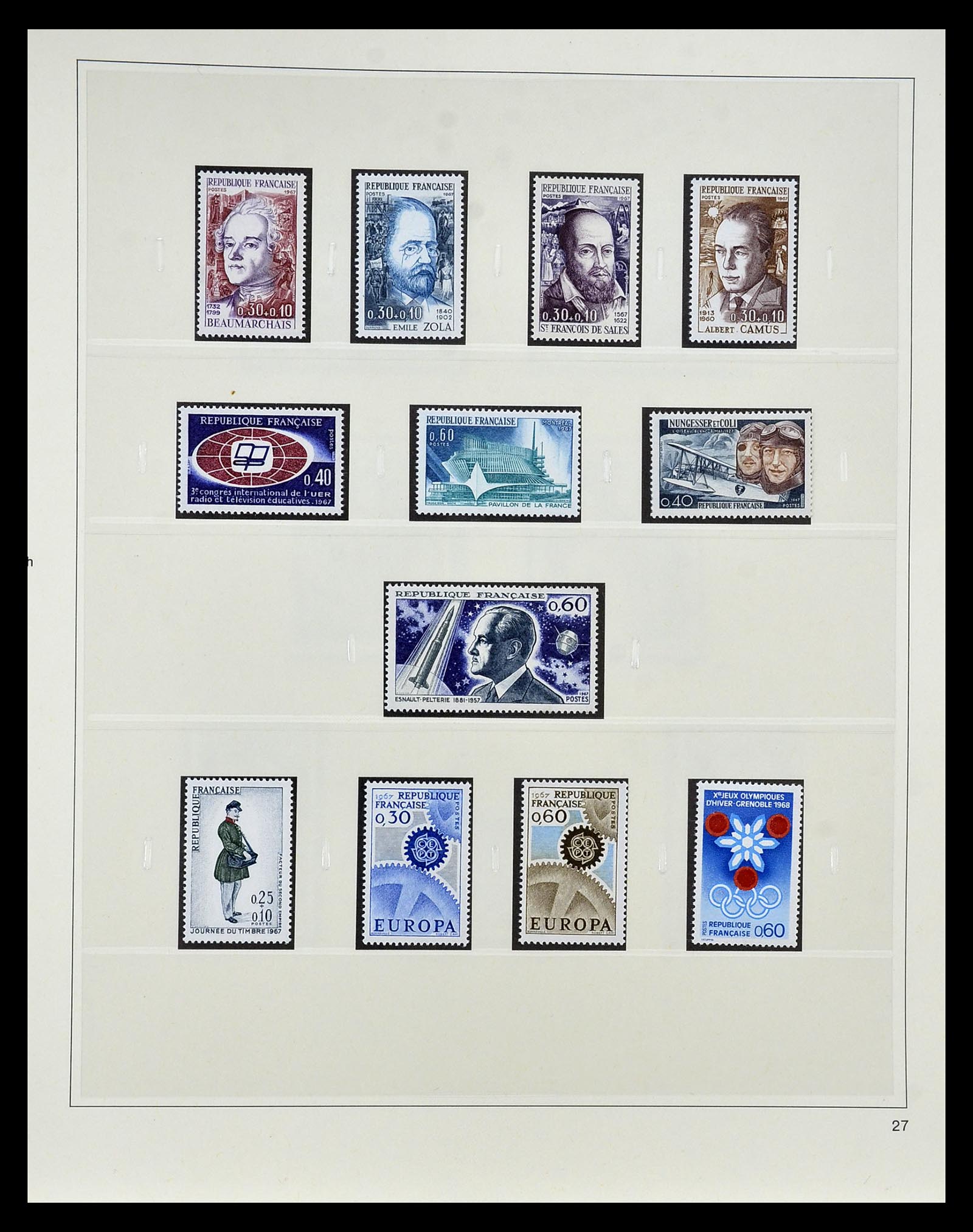 35025 113 - Postzegelverzameling 35025 Frankrijk 1849-2007.