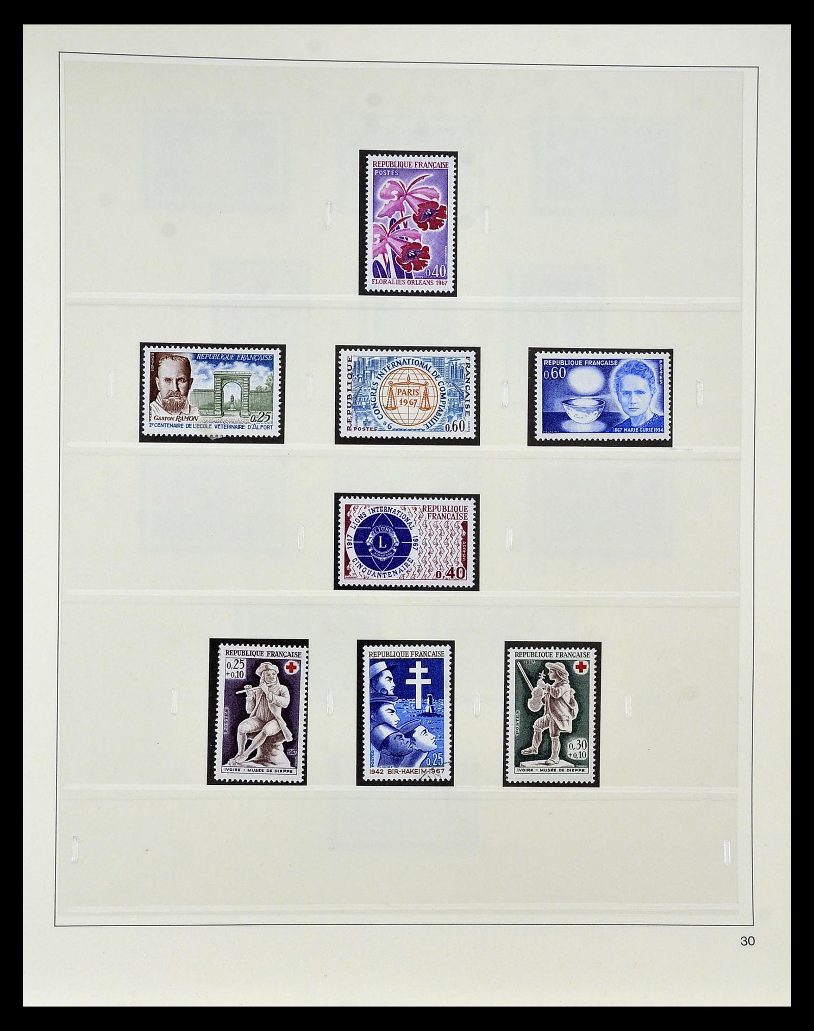 35025 116 - Postzegelverzameling 35025 Frankrijk 1849-2007.