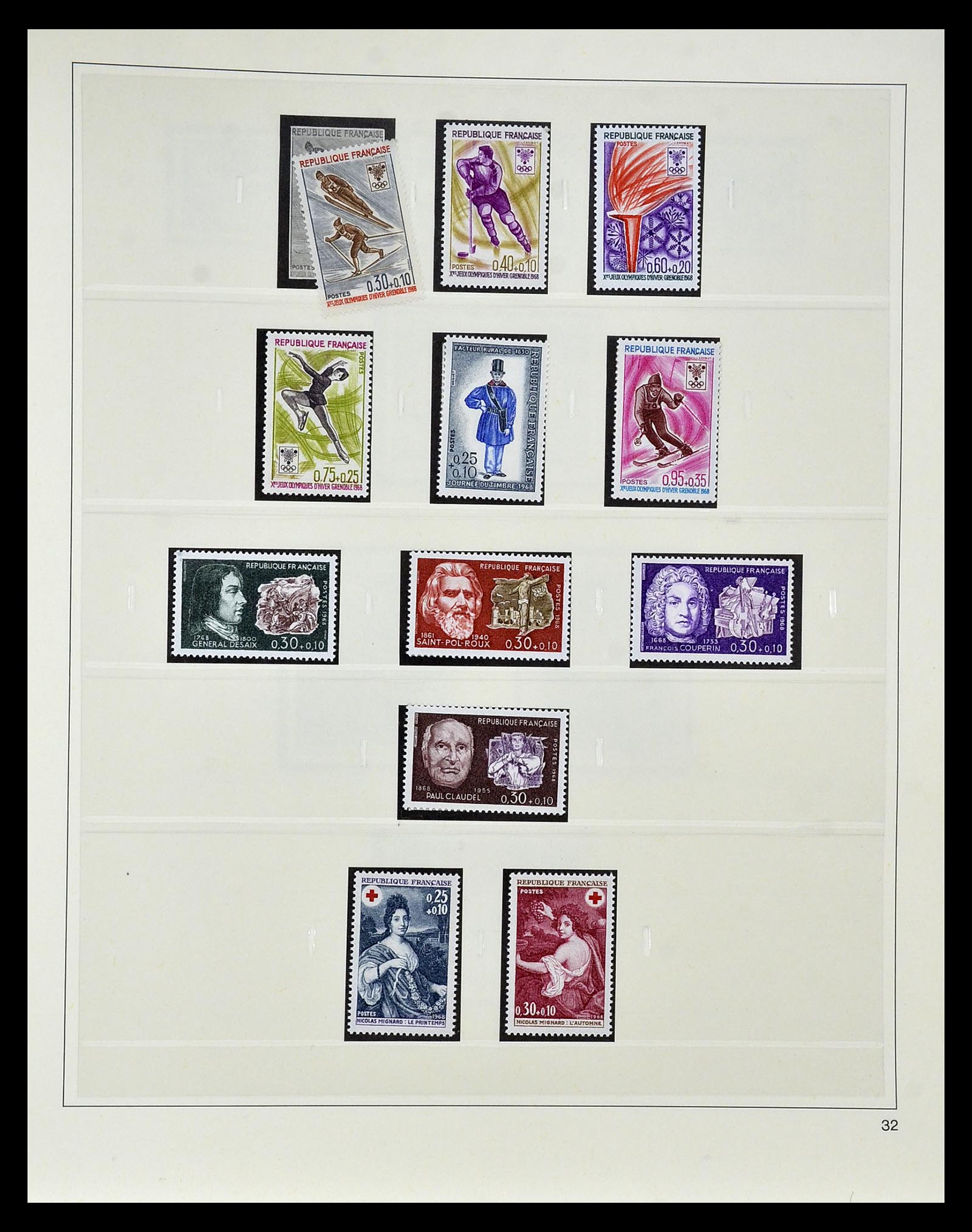 35025 118 - Postzegelverzameling 35025 Frankrijk 1849-2007.