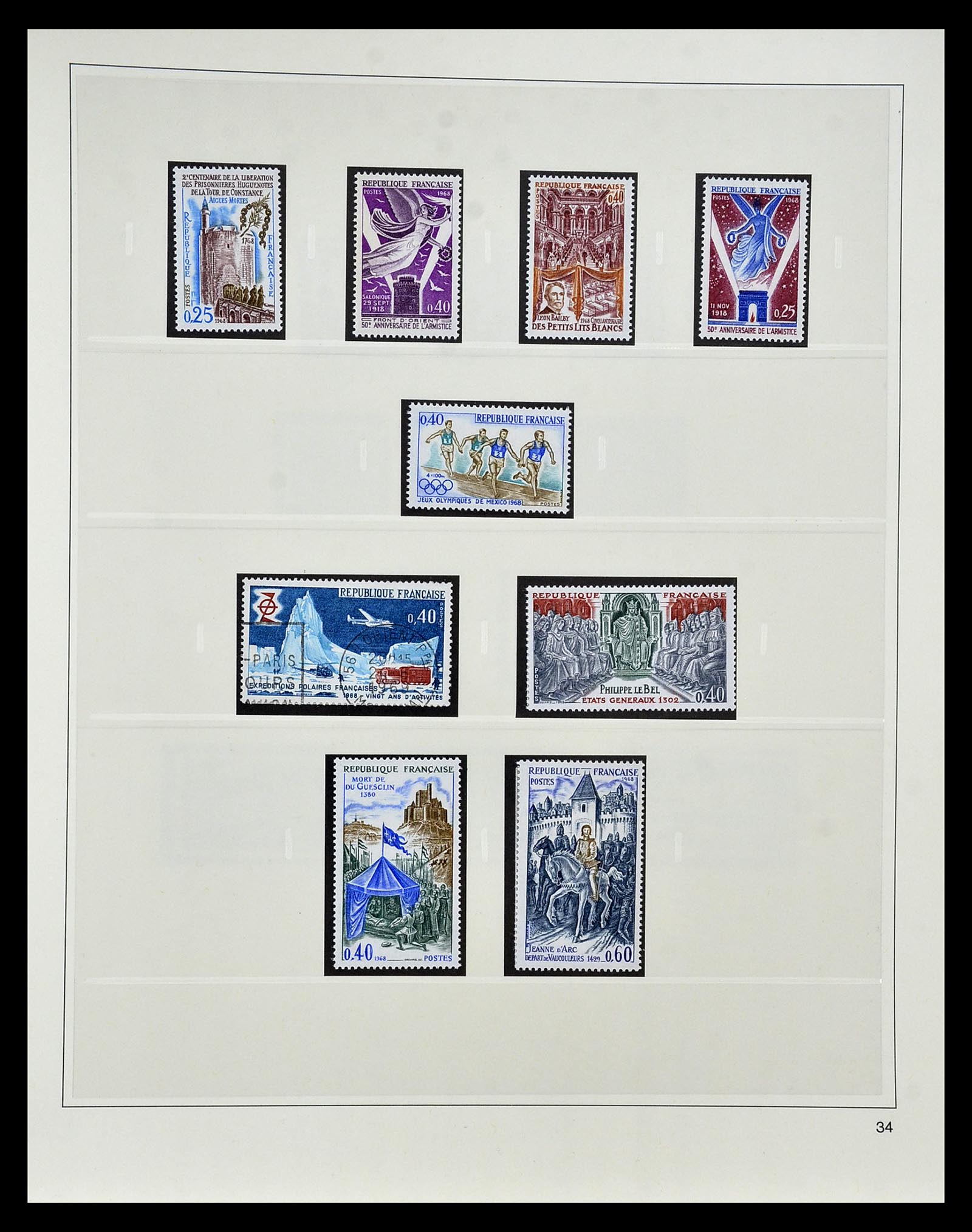 35025 120 - Postzegelverzameling 35025 Frankrijk 1849-2007.