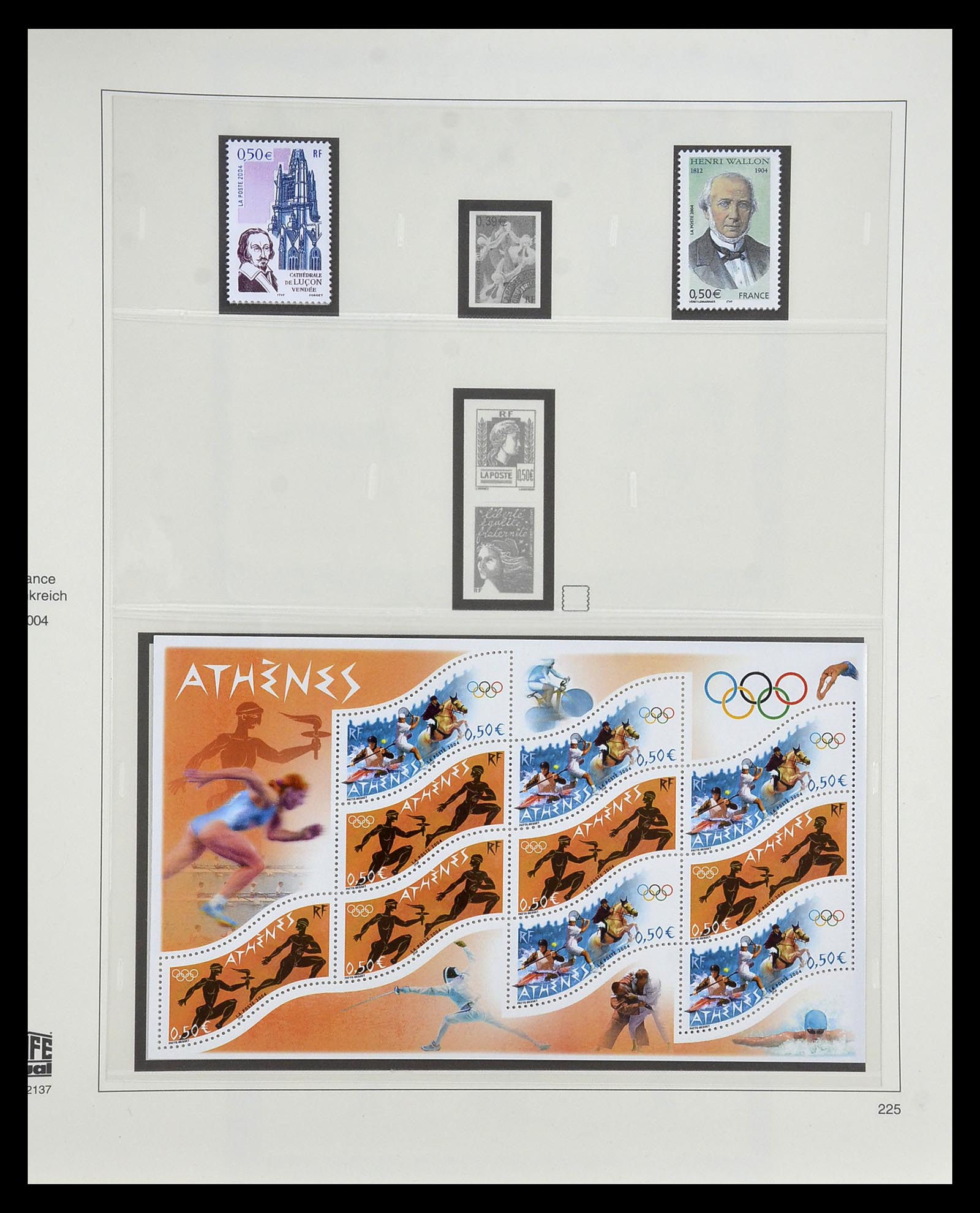 35025 263 - Postzegelverzameling 35025 Frankrijk 1849-2007.