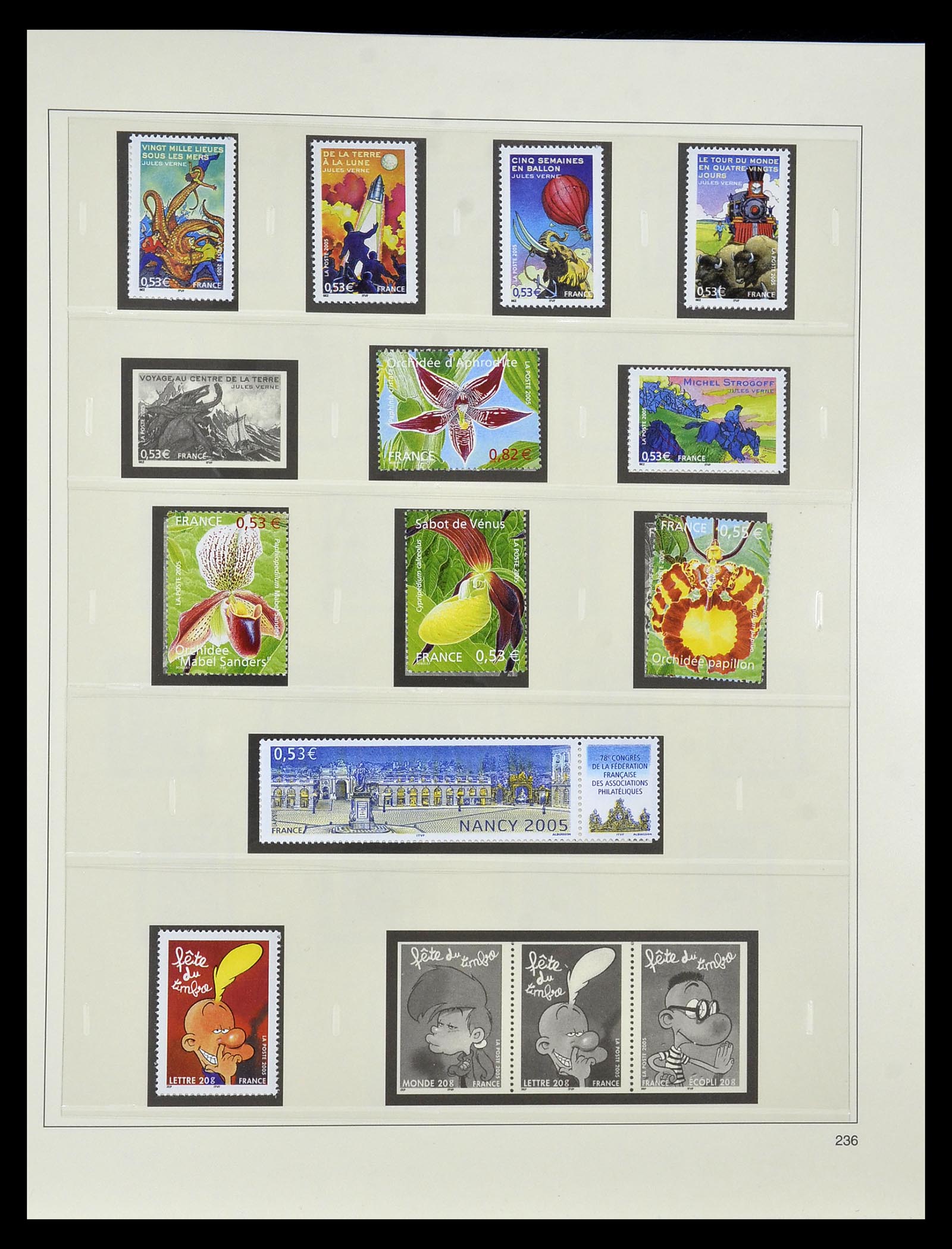 35025 273 - Postzegelverzameling 35025 Frankrijk 1849-2007.