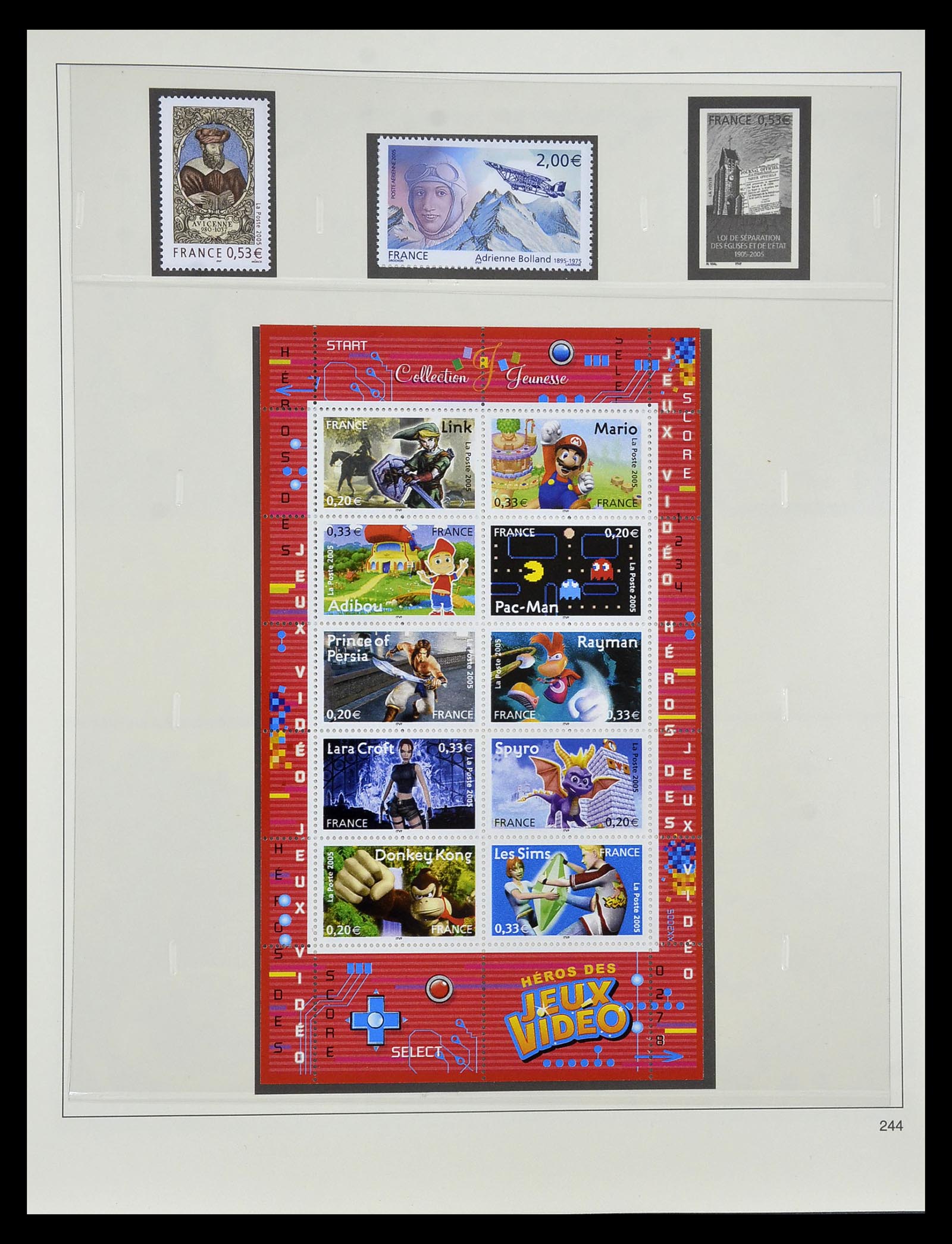 35025 281 - Postzegelverzameling 35025 Frankrijk 1849-2007.