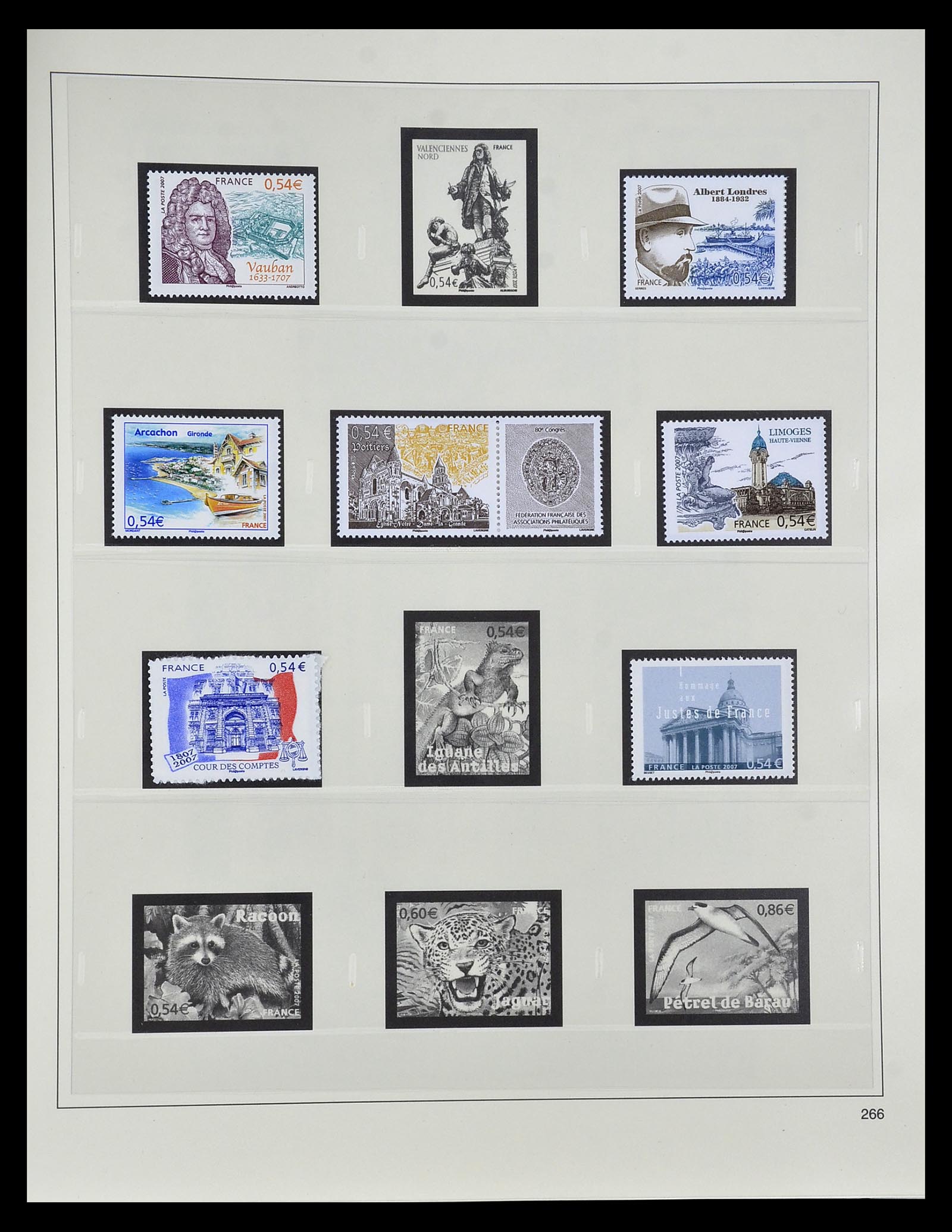 35025 299 - Stamp Collection 35025 France 1849-2007.