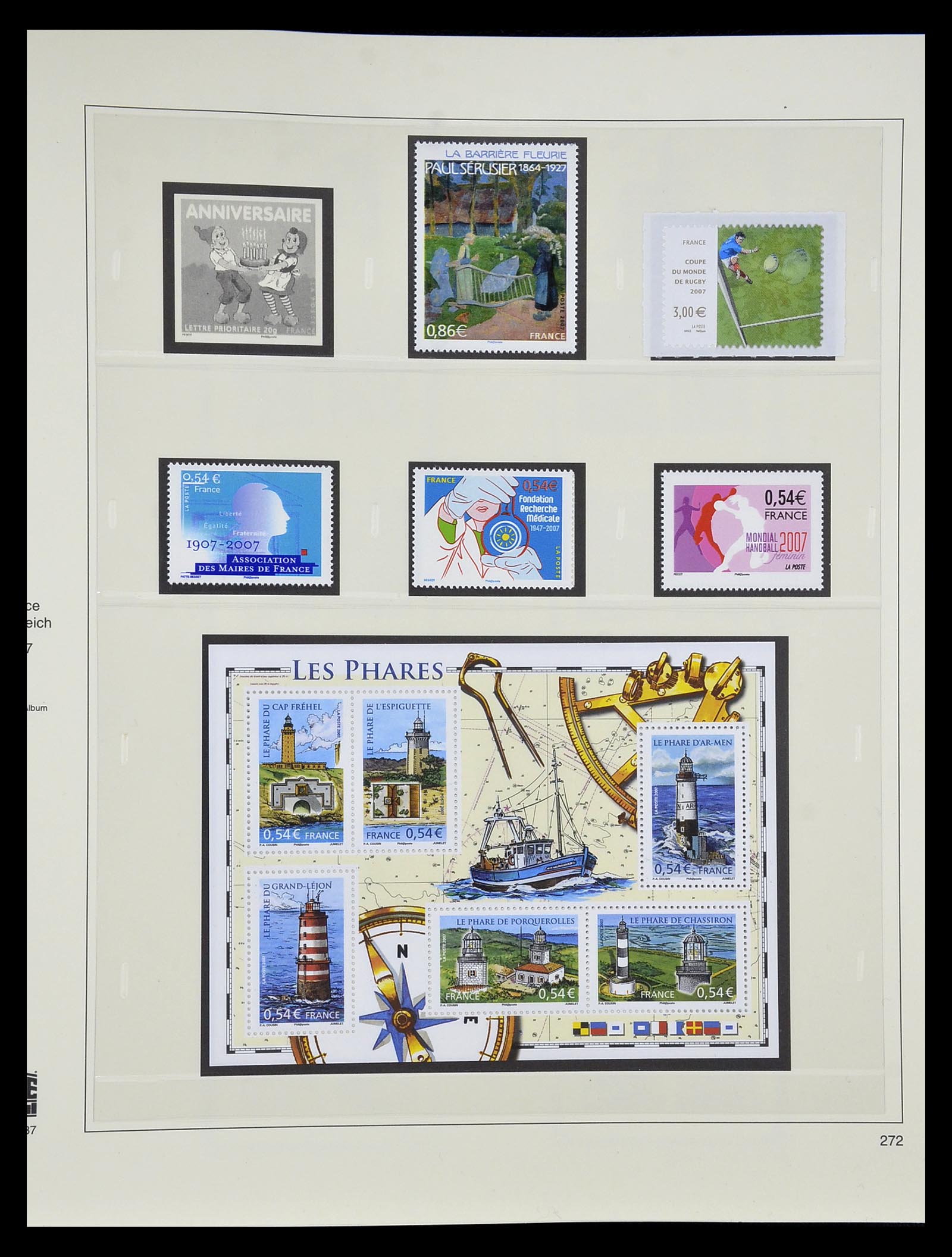 35025 309 - Postzegelverzameling 35025 Frankrijk 1849-2007.