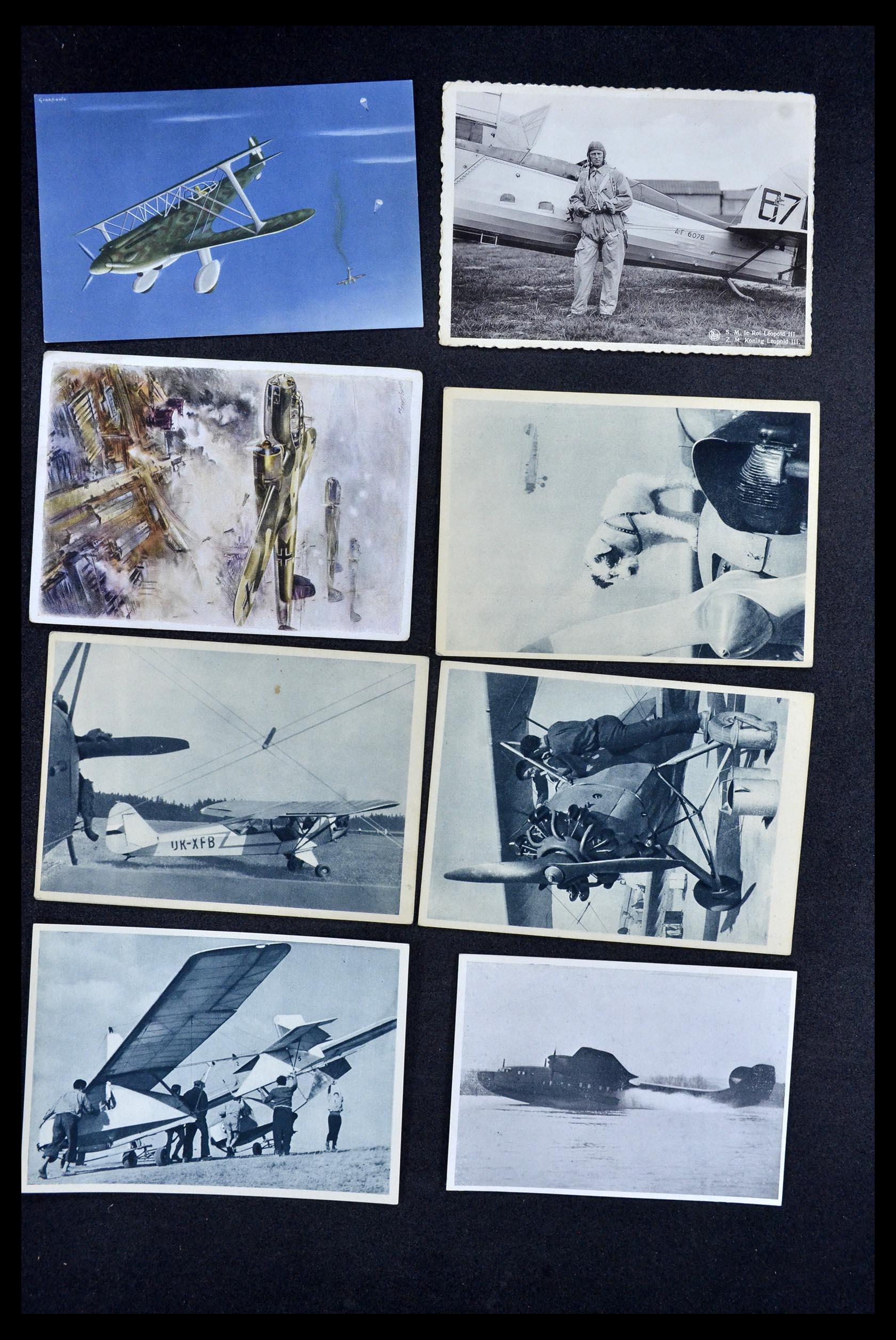 35026 001 - Postzegelverzameling 35026 Motief luchtpost 1930-1943.