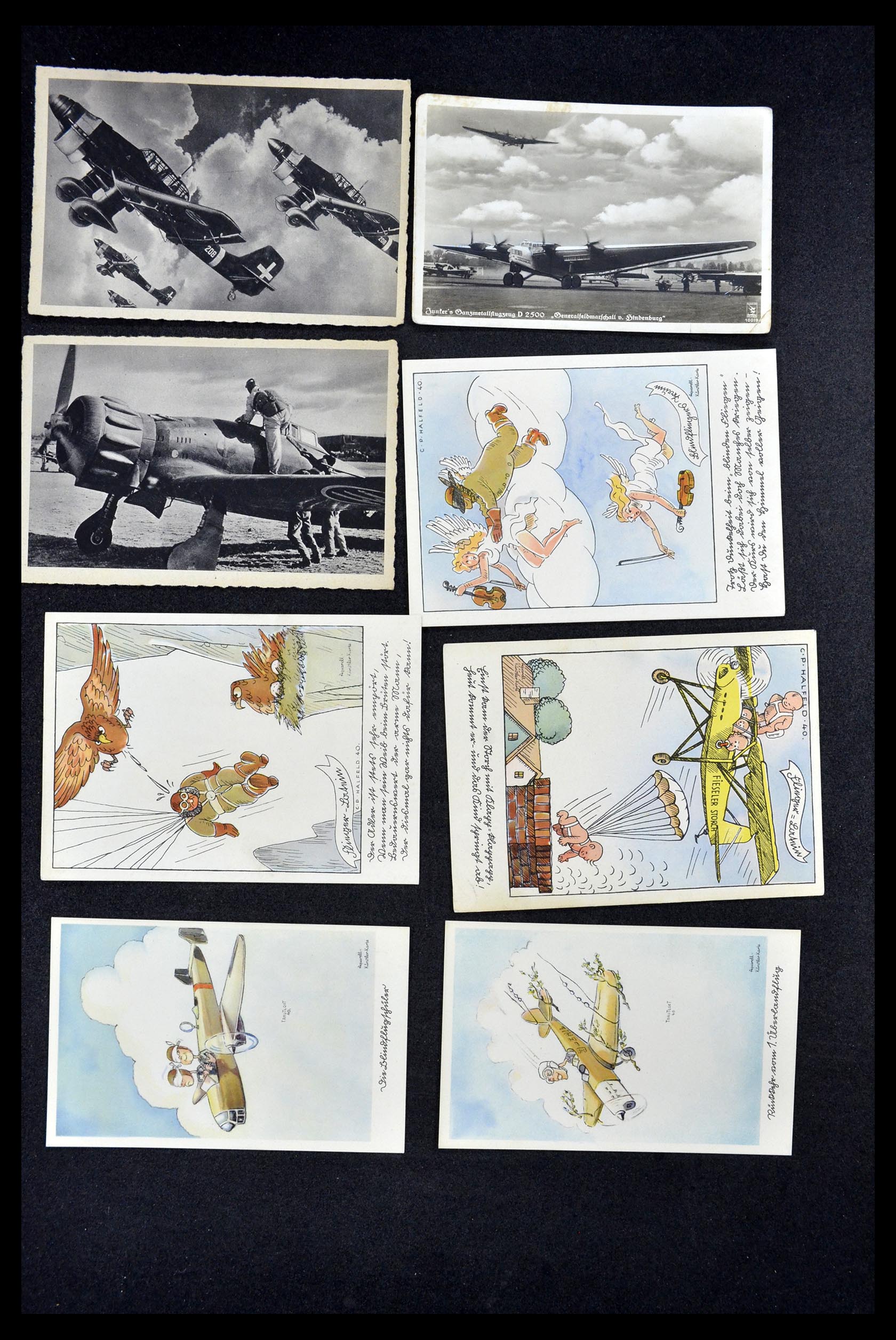 35026 005 - Postzegelverzameling 35026 Motief luchtpost 1930-1943.