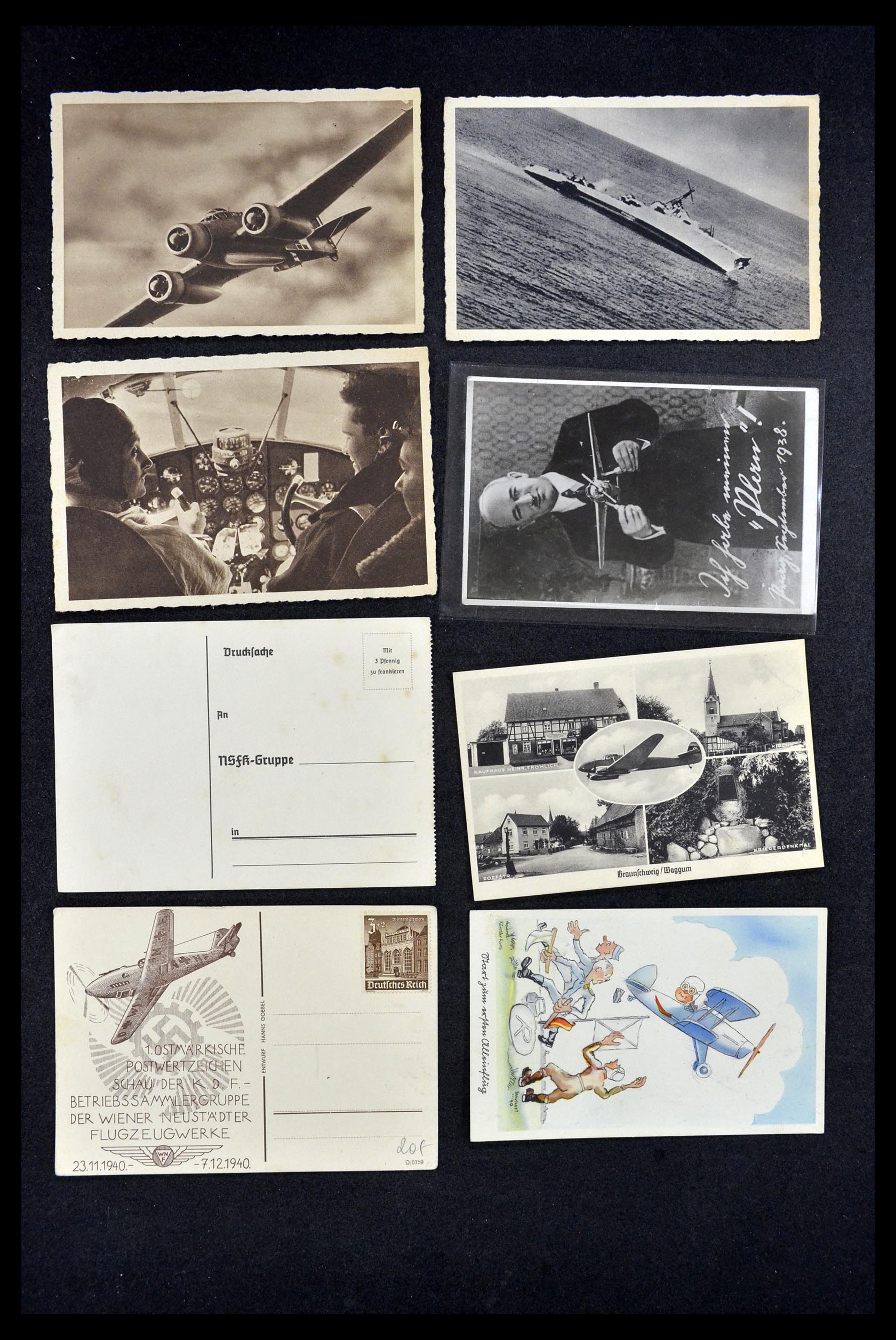 35026 007 - Postzegelverzameling 35026 Motief luchtpost 1930-1943.
