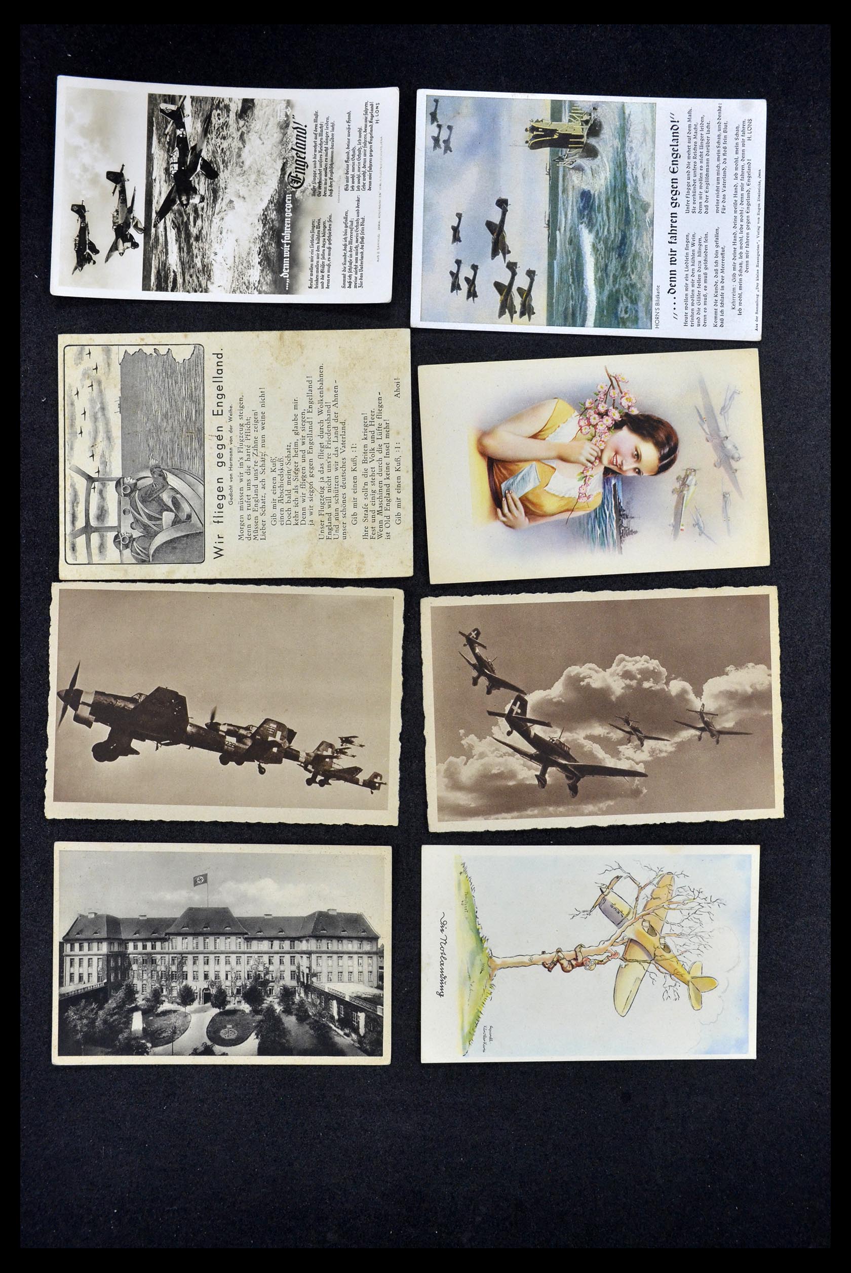 35026 008 - Postzegelverzameling 35026 Motief luchtpost 1930-1943.
