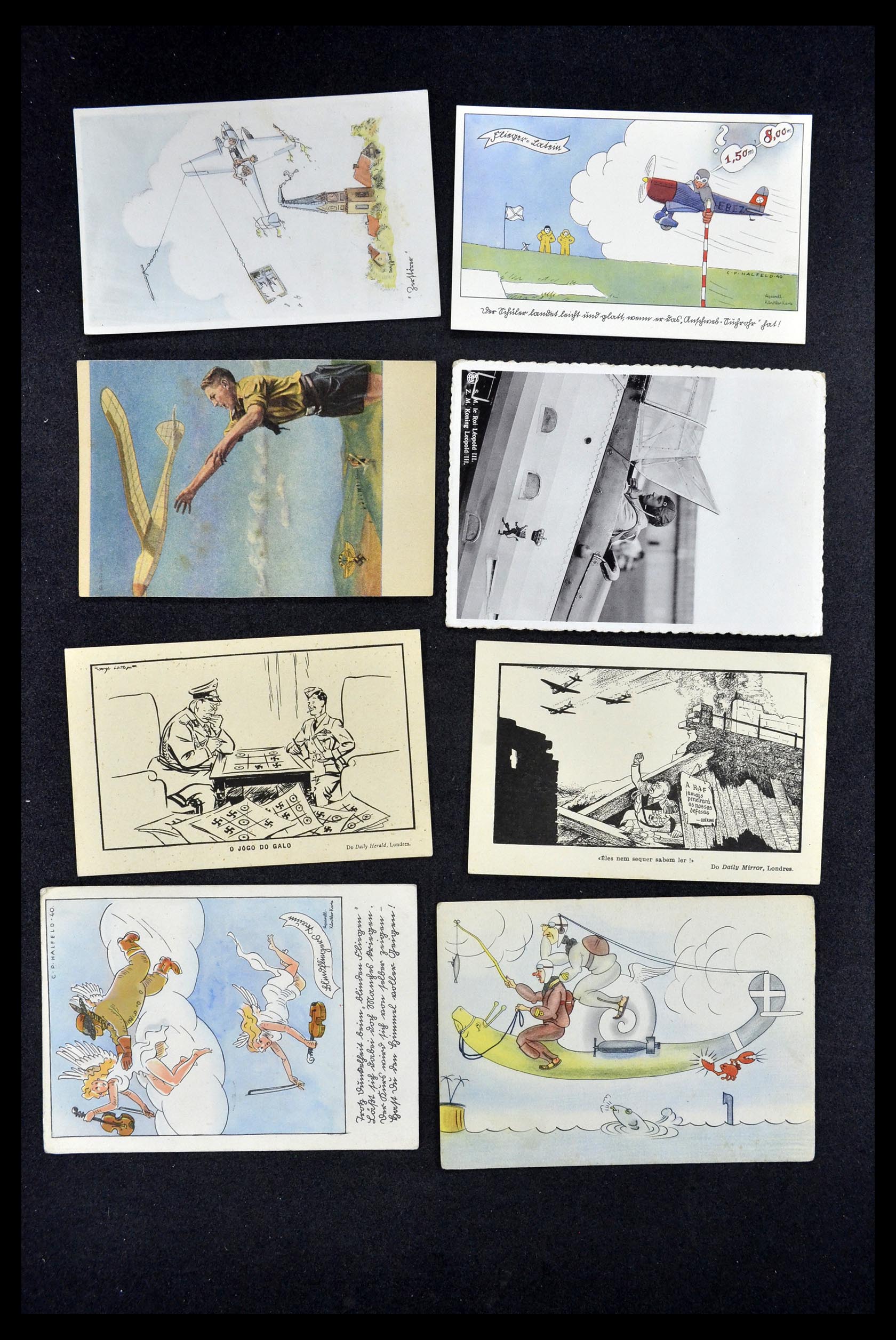 35026 010 - Postzegelverzameling 35026 Motief luchtpost 1930-1943.