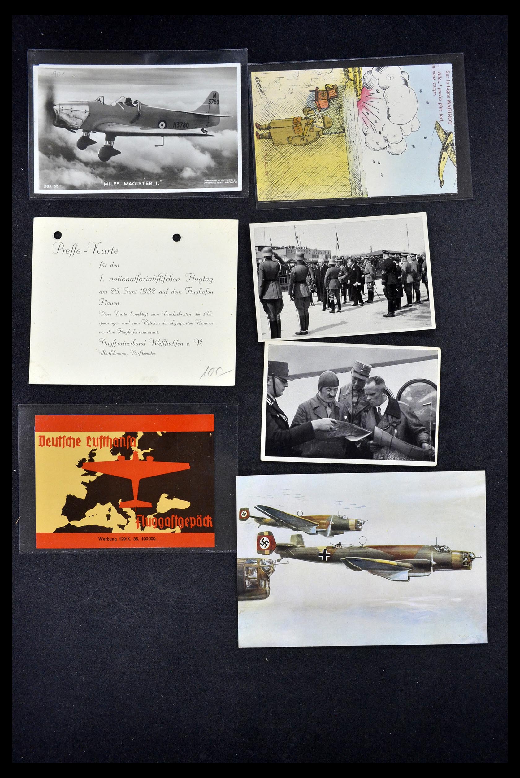 35026 011 - Postzegelverzameling 35026 Motief luchtpost 1930-1943.