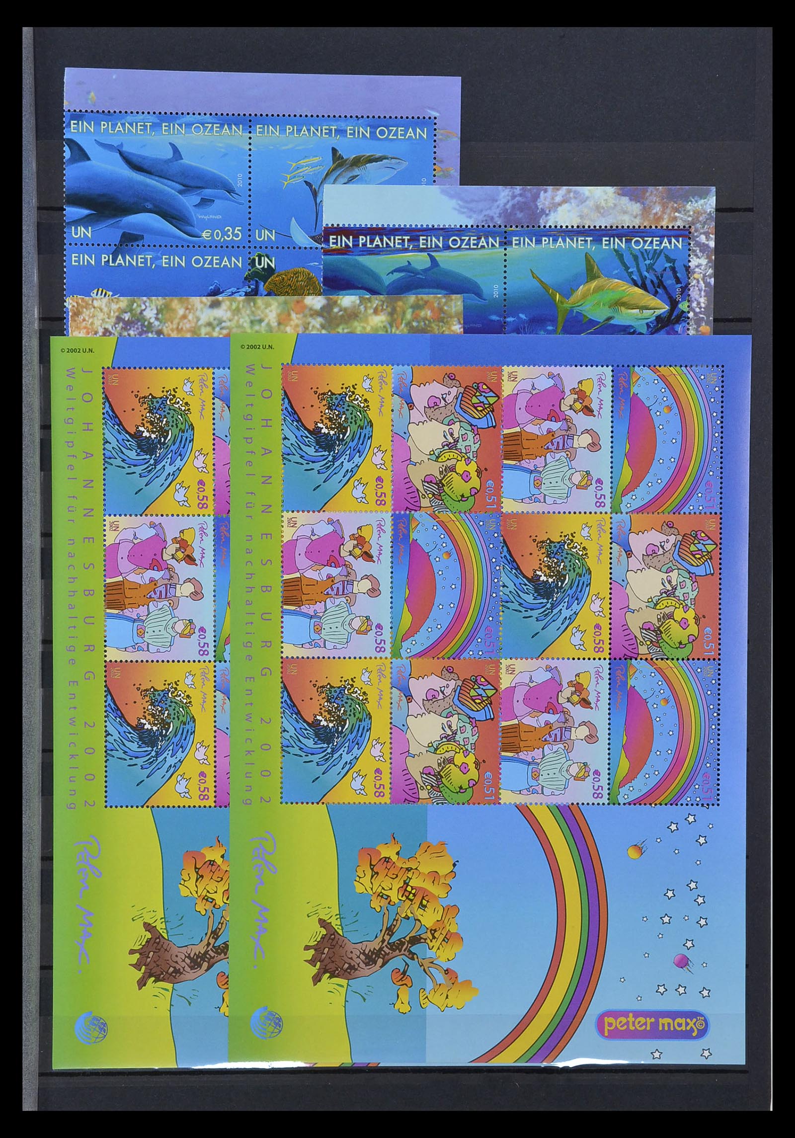 35029 001 - Postzegelverzameling 35029 Verenigde Naties Wenen 2001-2015!