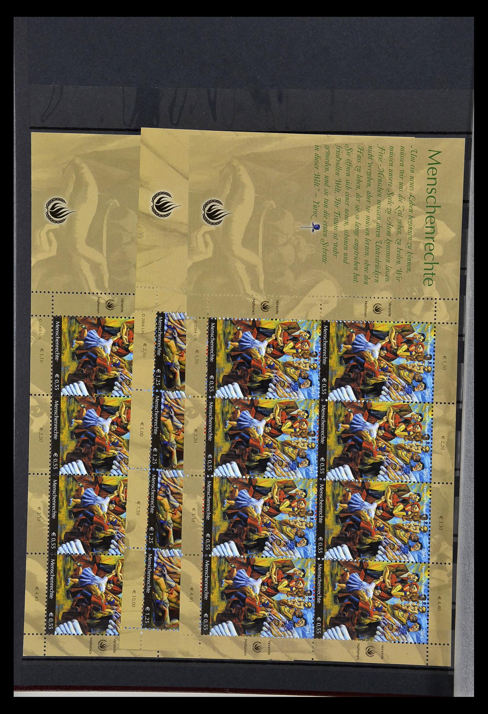 35029 004 - Postzegelverzameling 35029 Verenigde Naties Wenen 2001-2015!