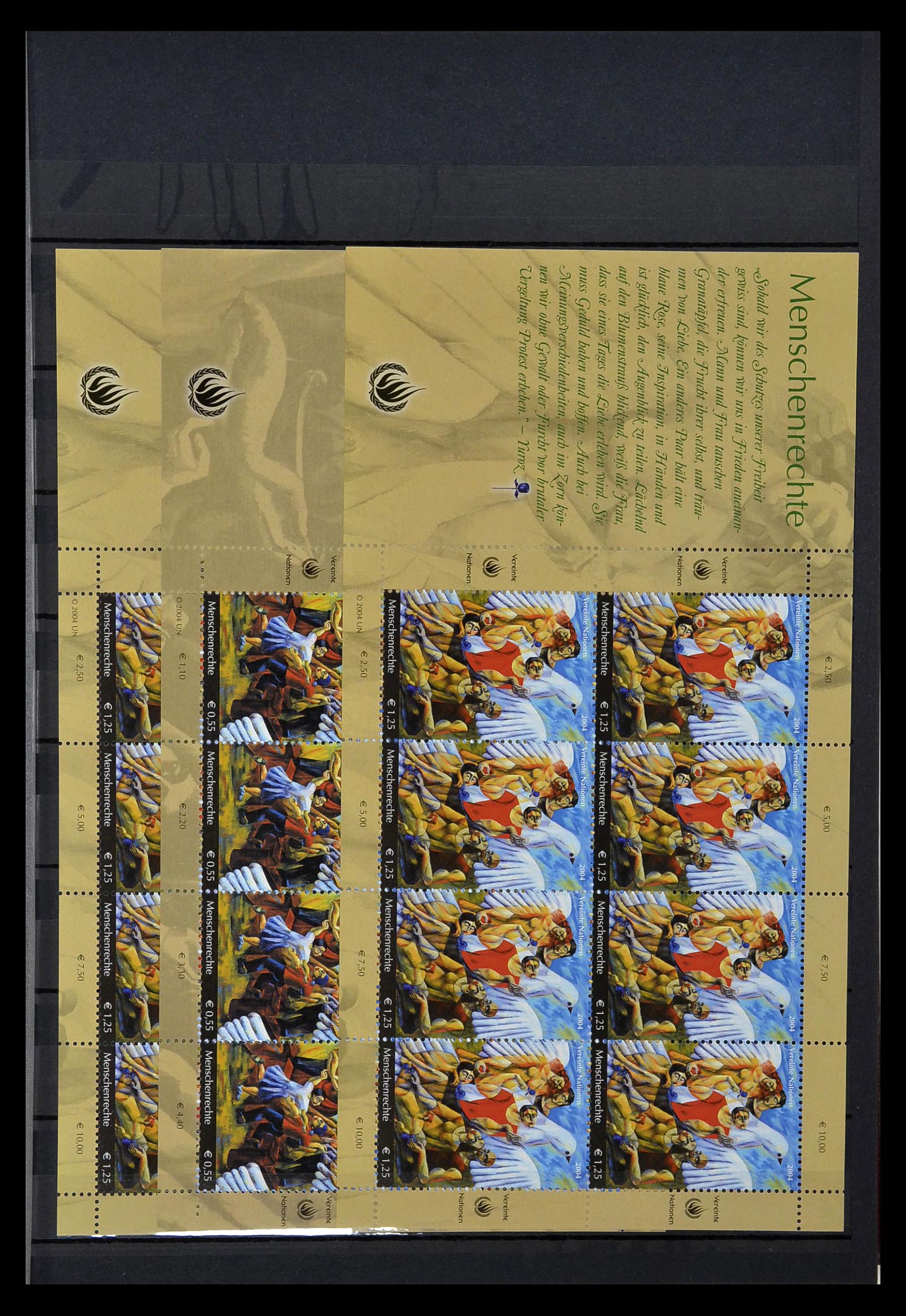 35029 005 - Postzegelverzameling 35029 Verenigde Naties Wenen 2001-2015!