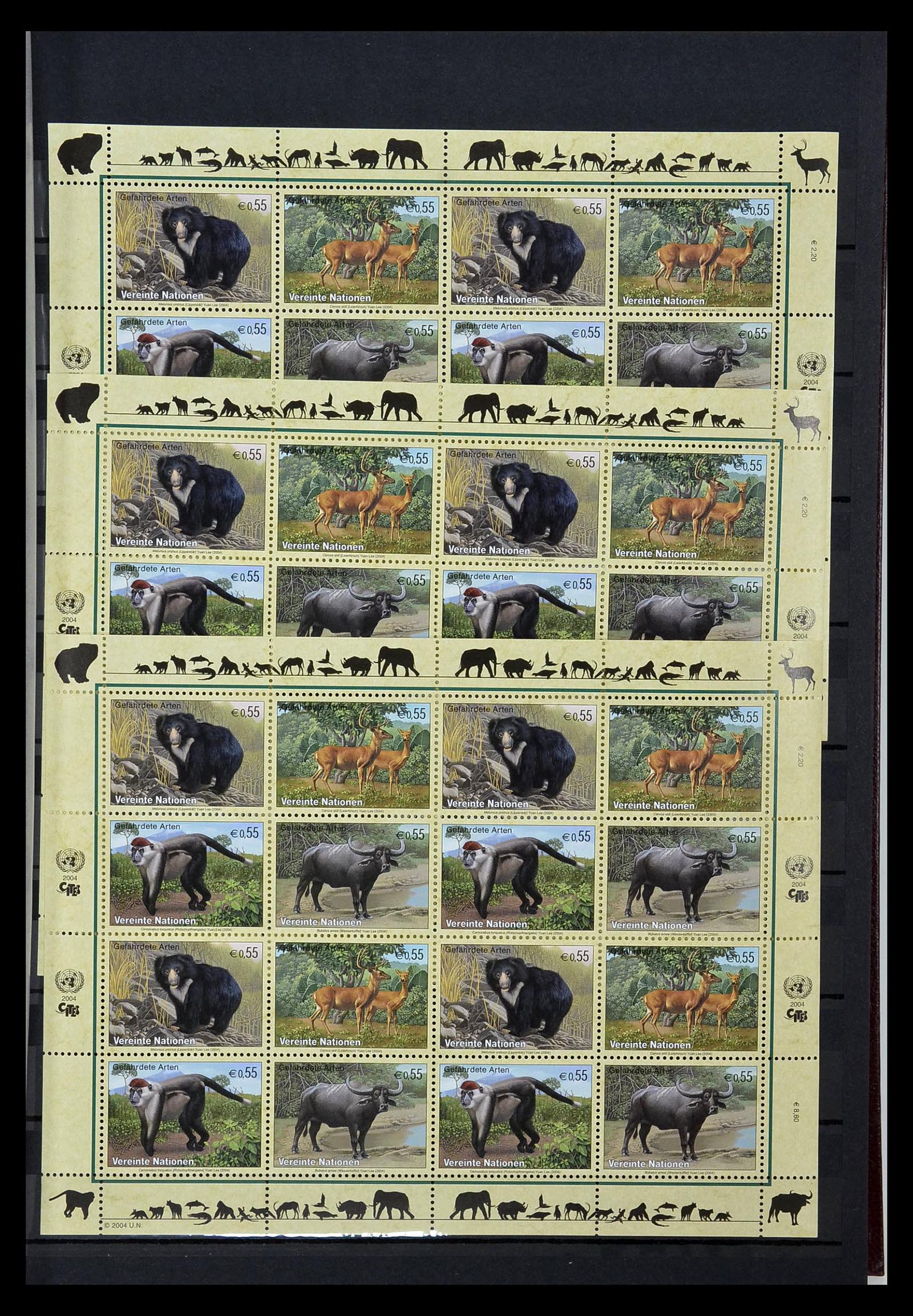 35029 009 - Postzegelverzameling 35029 Verenigde Naties Wenen 2001-2015!