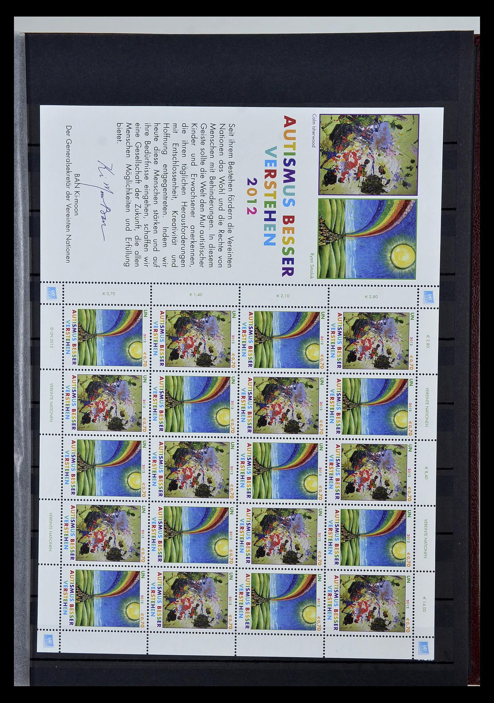 35029 023 - Postzegelverzameling 35029 Verenigde Naties Wenen 2001-2015!