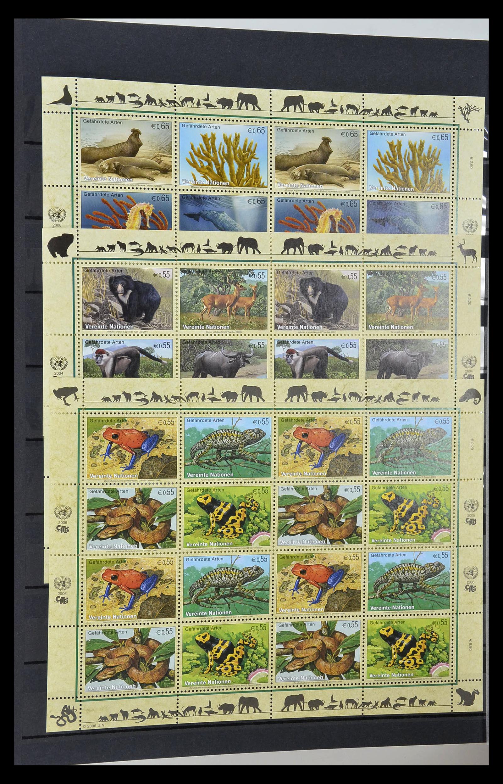 35029 026 - Postzegelverzameling 35029 Verenigde Naties Wenen 2001-2015!