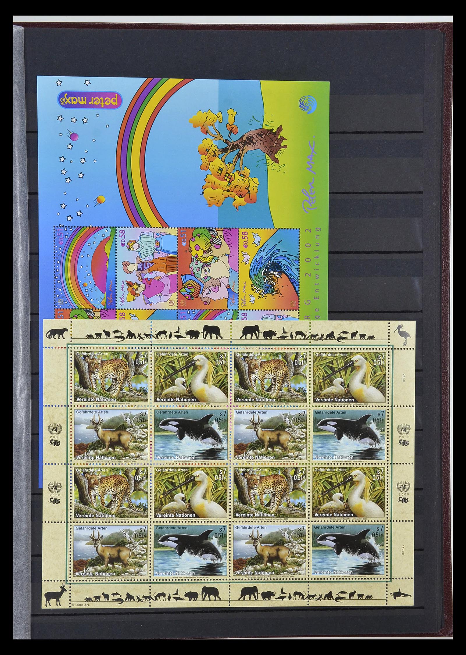 35029 033 - Postzegelverzameling 35029 Verenigde Naties Wenen 2001-2015!
