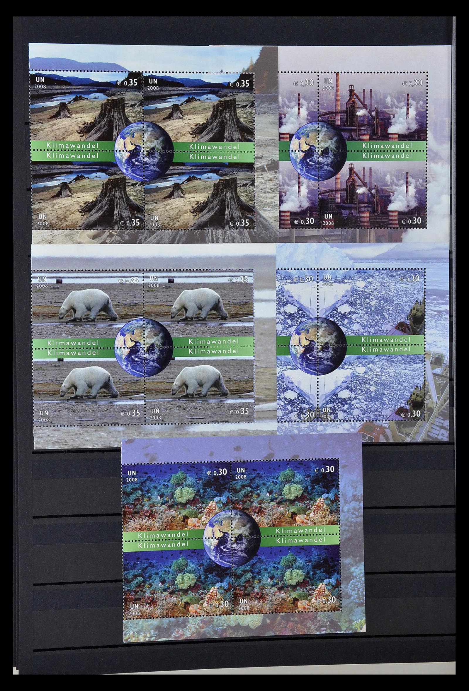 35029 034 - Postzegelverzameling 35029 Verenigde Naties Wenen 2001-2015!