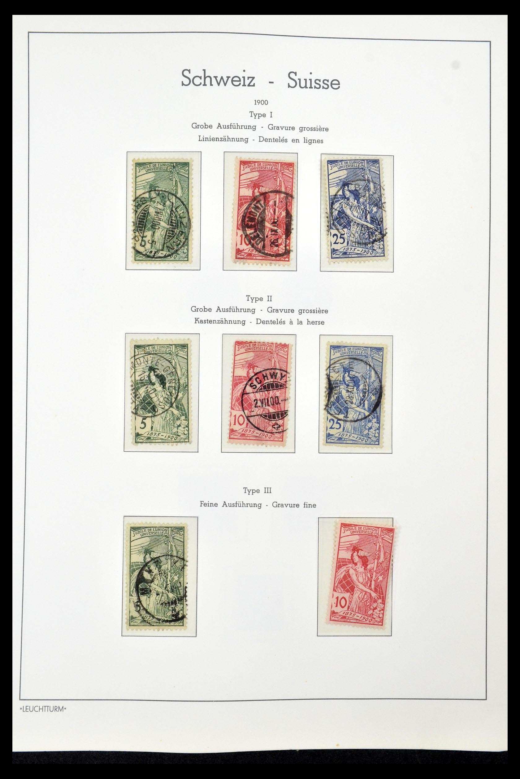 35030 012 - Postzegelverzameling 35030 Zwitserland 1850-1997.