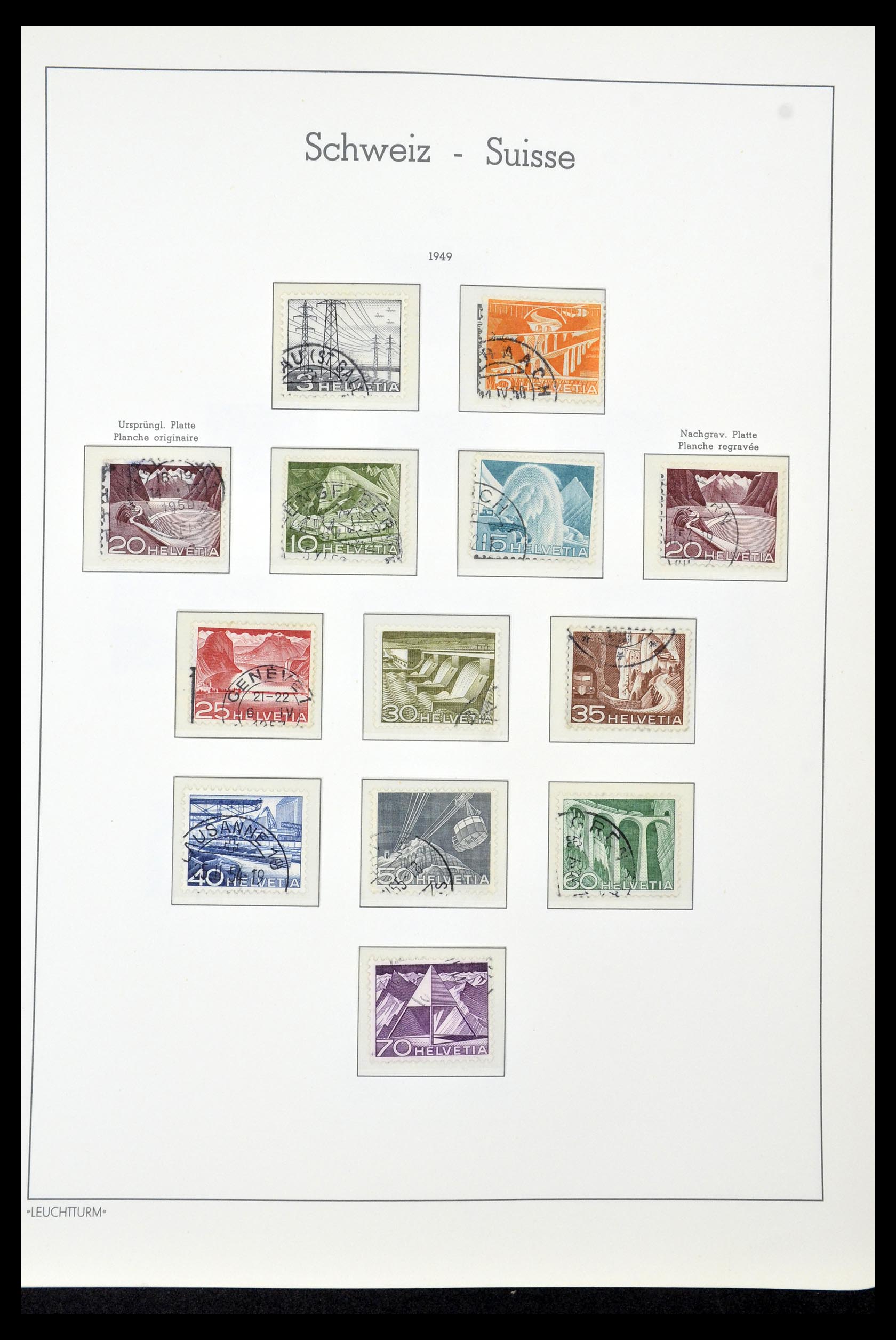 35030 032 - Stamp Collection 35030 Switzerland 1850-1997.
