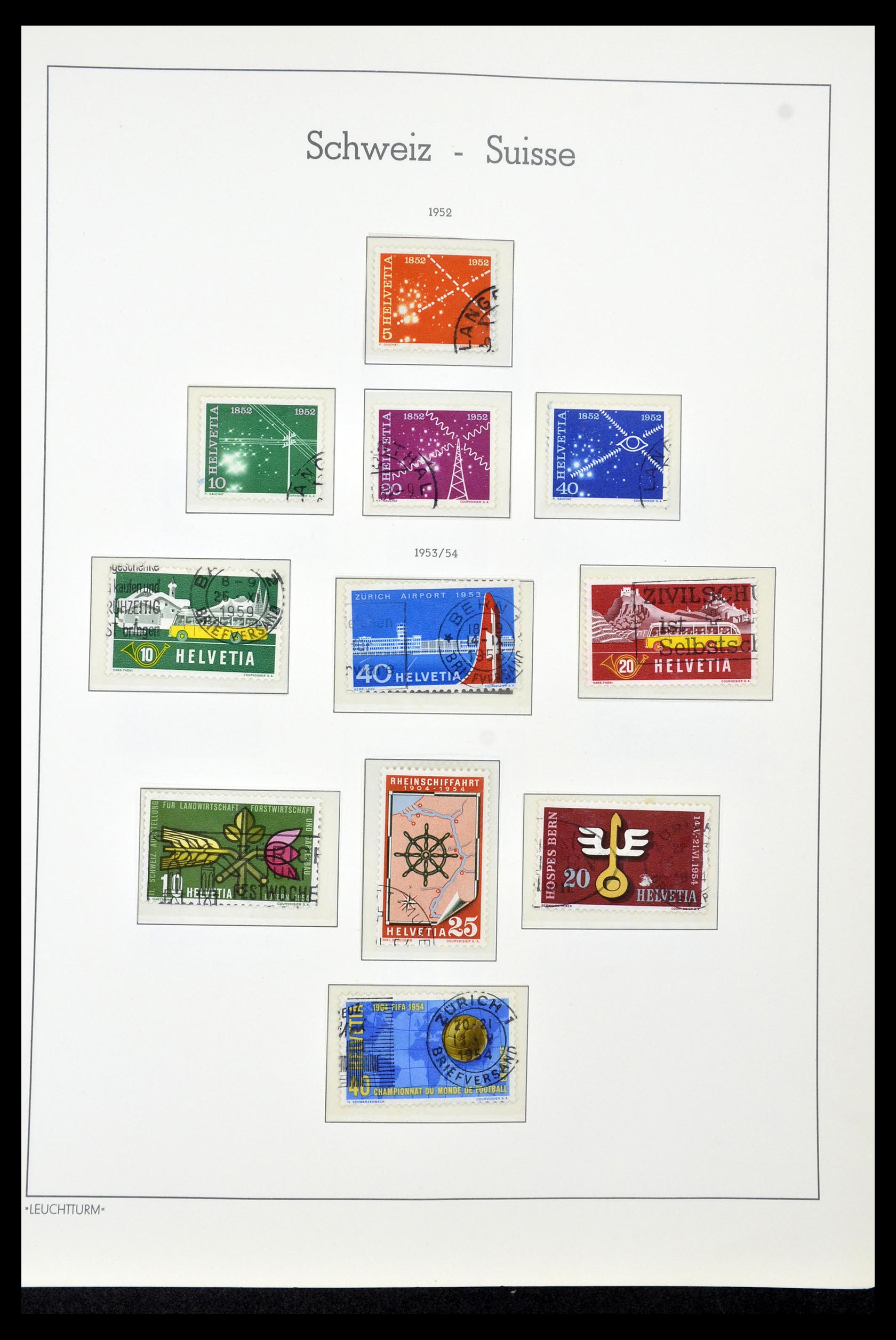 35030 033 - Stamp Collection 35030 Switzerland 1850-1997.