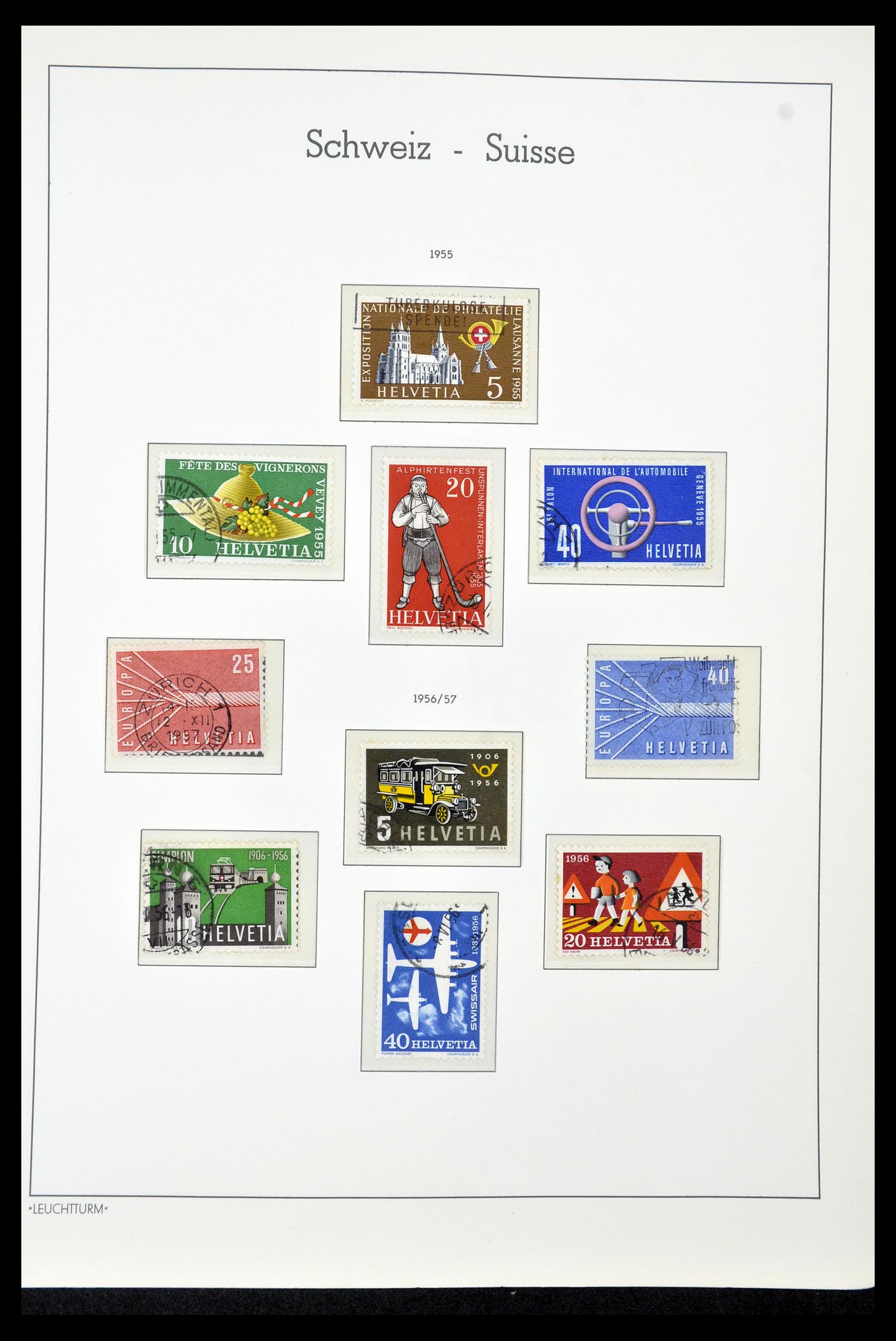 35030 034 - Stamp Collection 35030 Switzerland 1850-1997.
