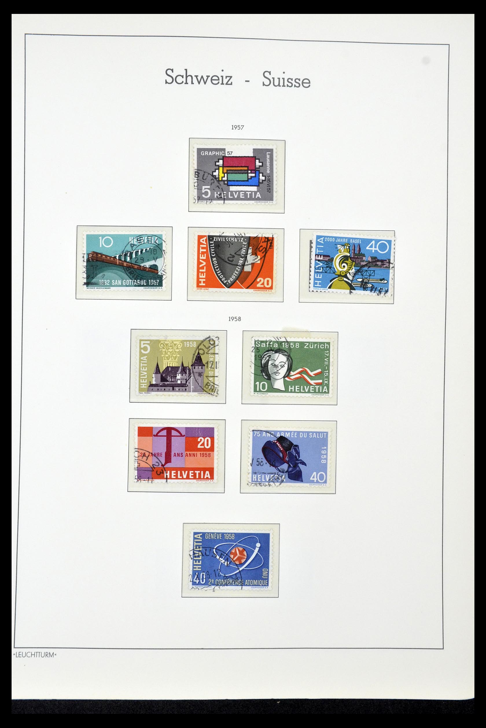 35030 035 - Stamp Collection 35030 Switzerland 1850-1997.