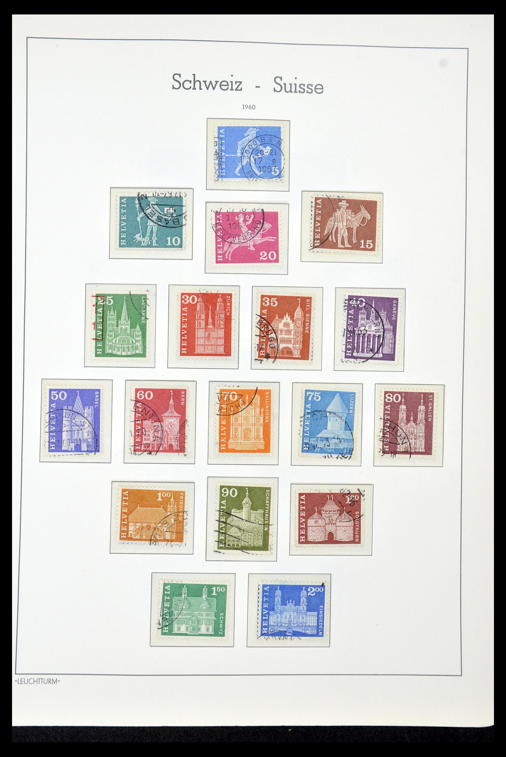 35030 037 - Stamp Collection 35030 Switzerland 1850-1997.