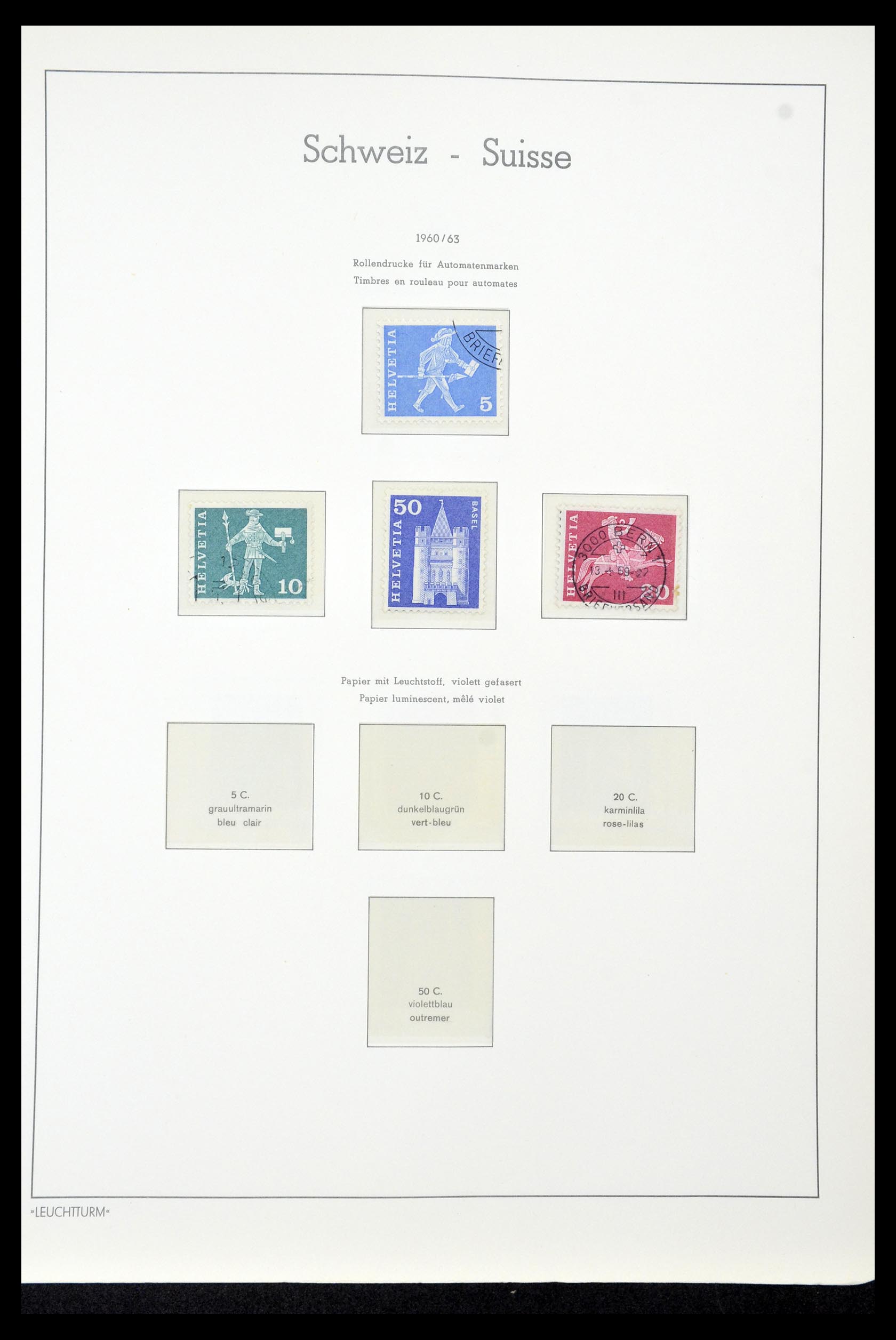 35030 041 - Stamp Collection 35030 Switzerland 1850-1997.