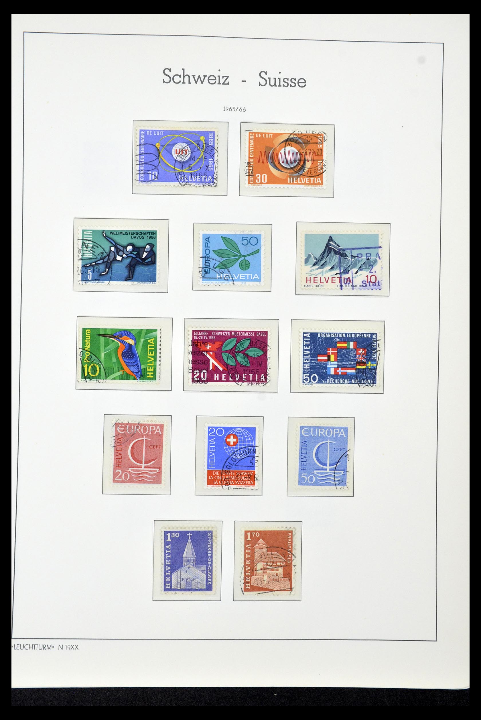 35030 045 - Stamp Collection 35030 Switzerland 1850-1997.