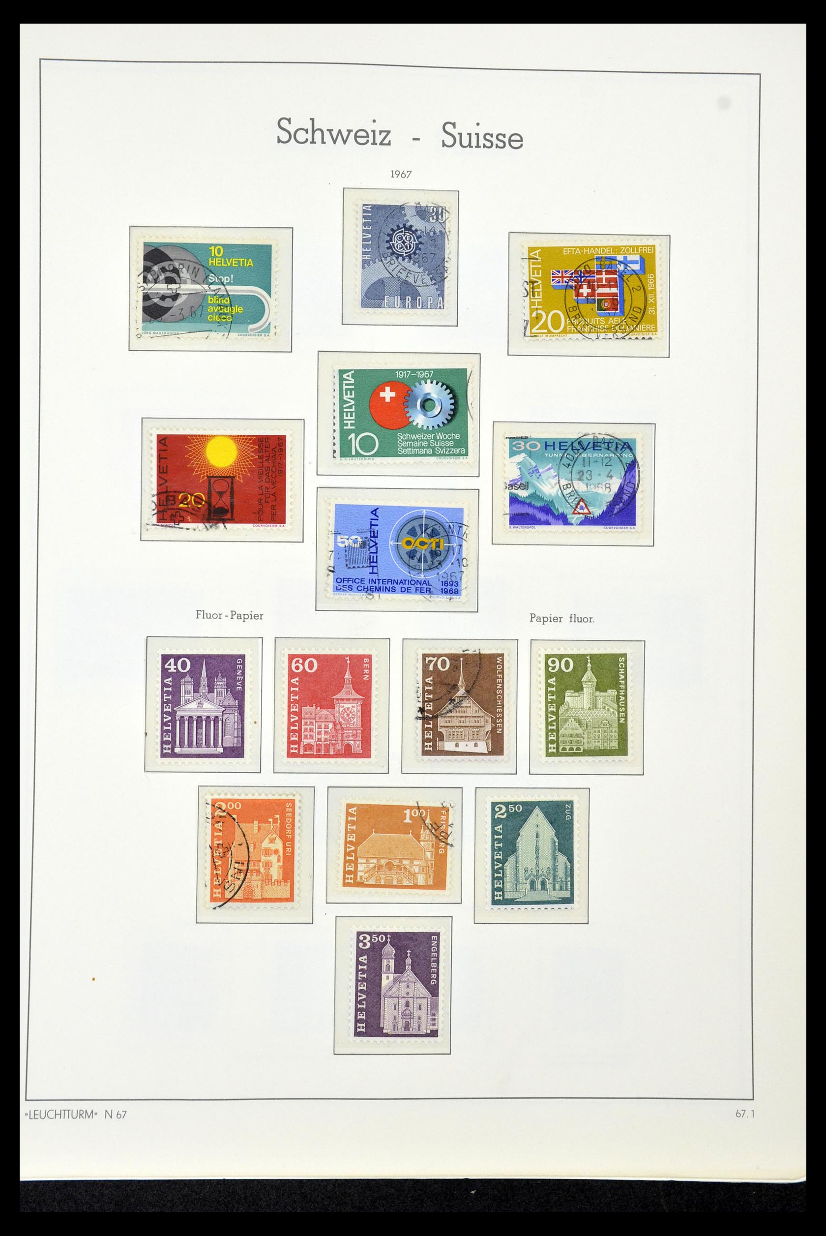 35030 046 - Stamp Collection 35030 Switzerland 1850-1997.