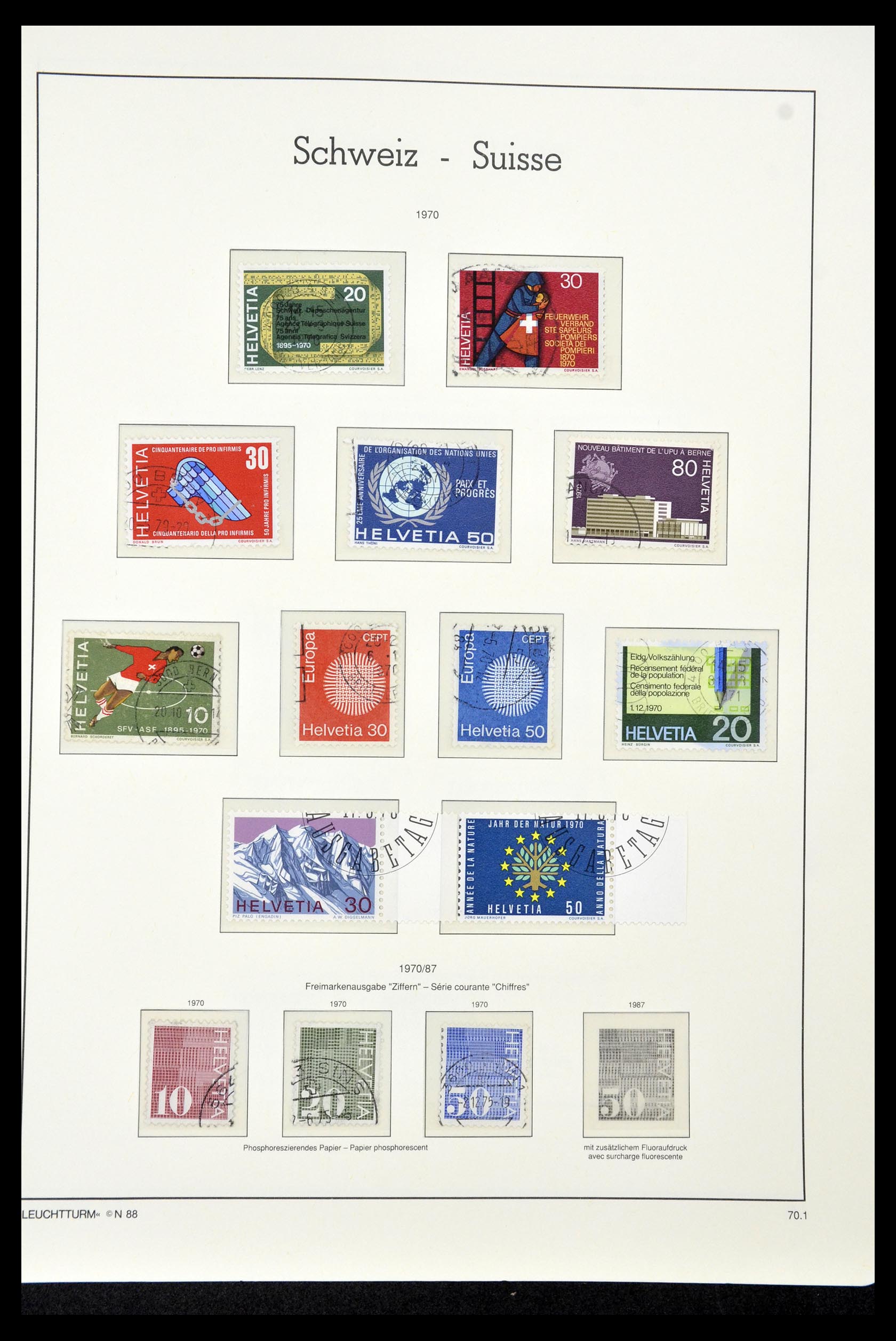 35030 047 - Stamp Collection 35030 Switzerland 1850-1997.