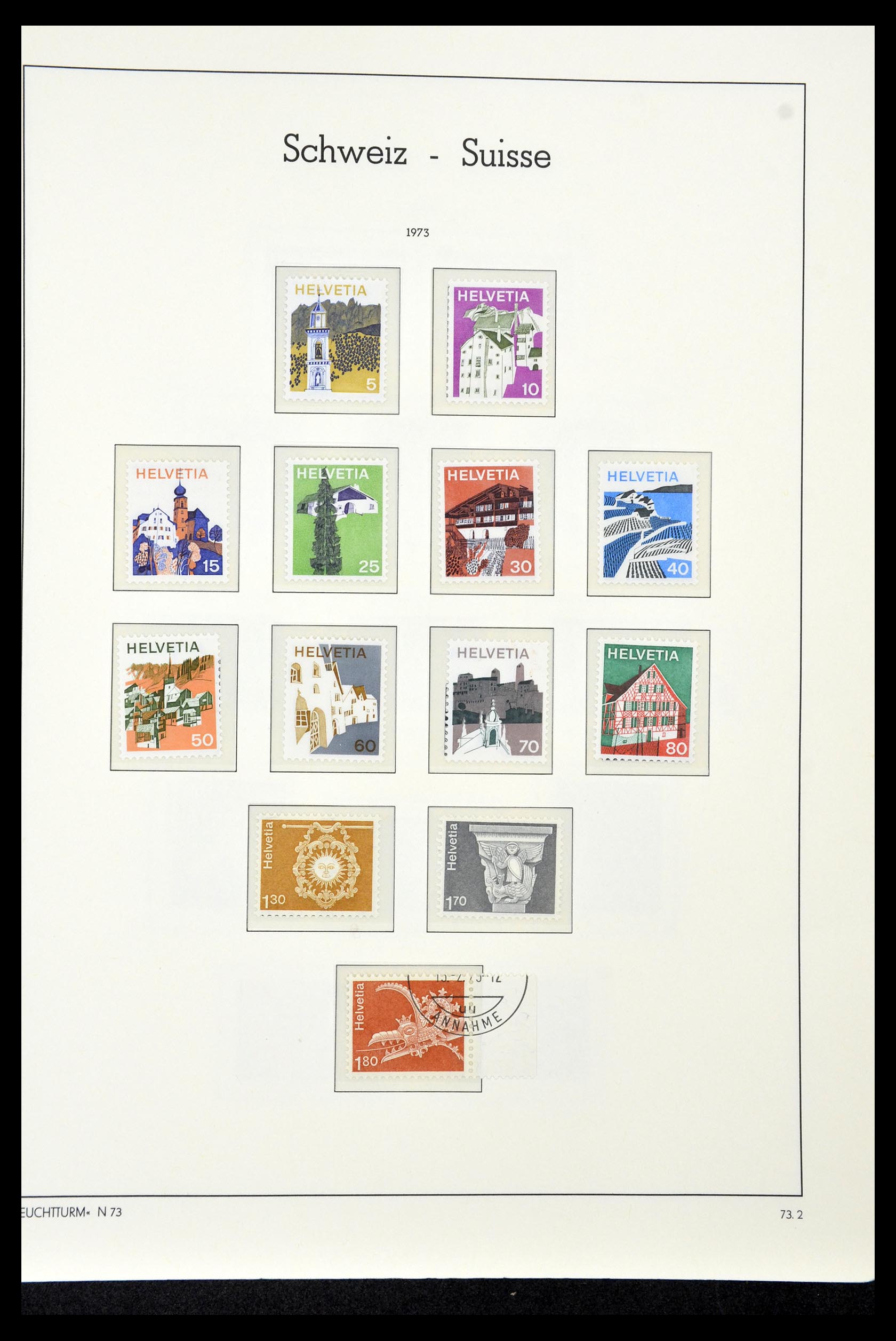 35030 053 - Stamp Collection 35030 Switzerland 1850-1997.