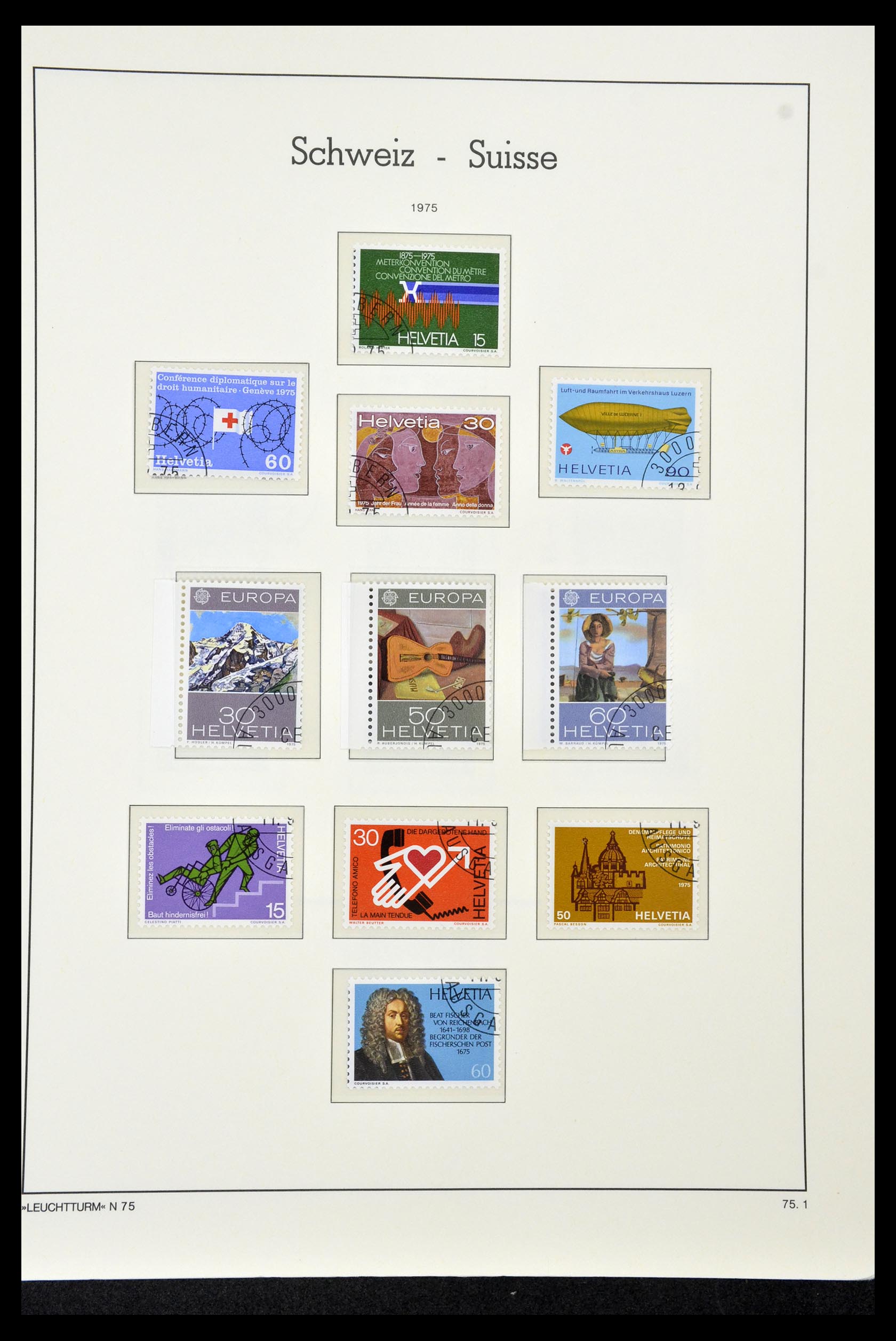 35030 055 - Stamp Collection 35030 Switzerland 1850-1997.