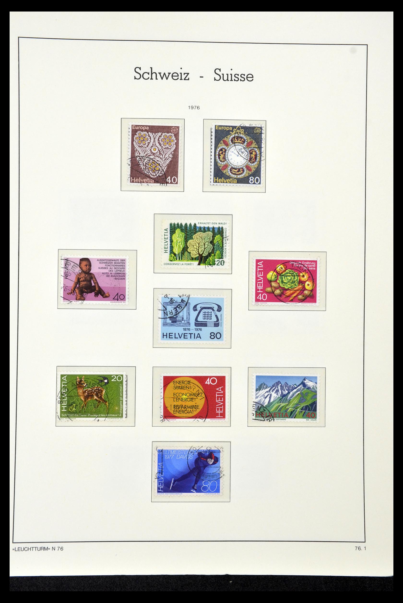 35030 057 - Stamp Collection 35030 Switzerland 1850-1997.