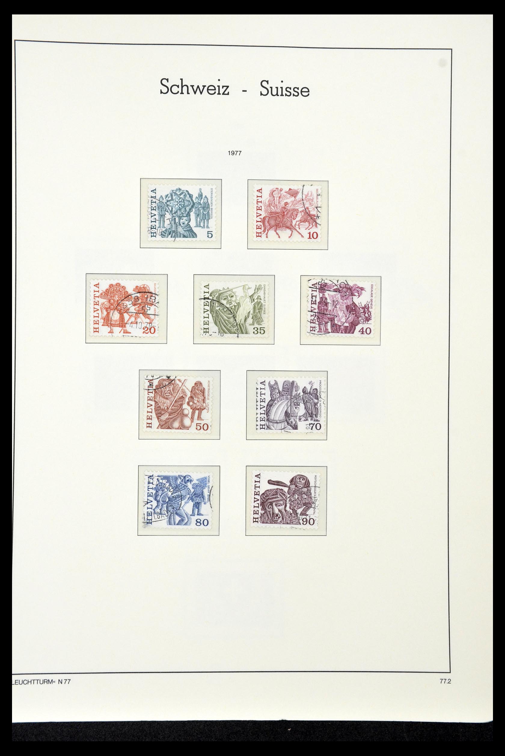 35030 059 - Stamp Collection 35030 Switzerland 1850-1997.